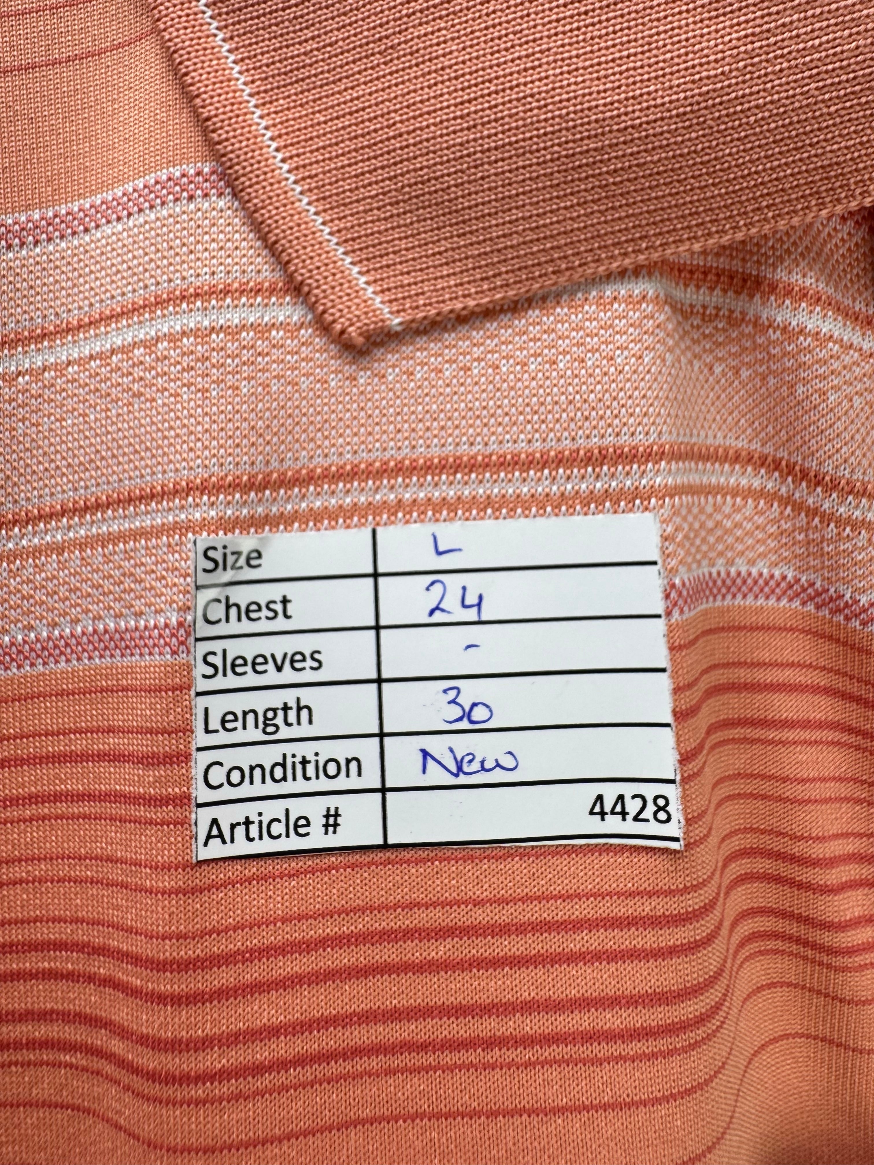 PGA Tour® Large | Chest: 24" | Pink | Golf Polo | Polyester | 4428 - Genuine Maal