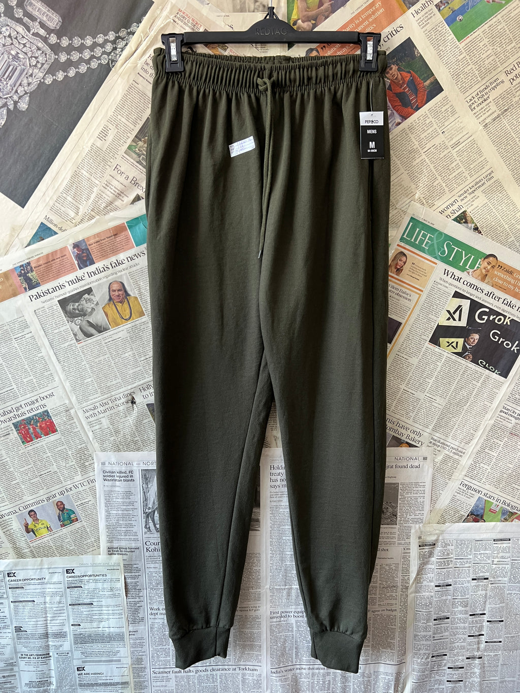 Pep & Co.® Waist: 28" to 30" | Dark Olive | Trouser | 1041 - Genuine Maal