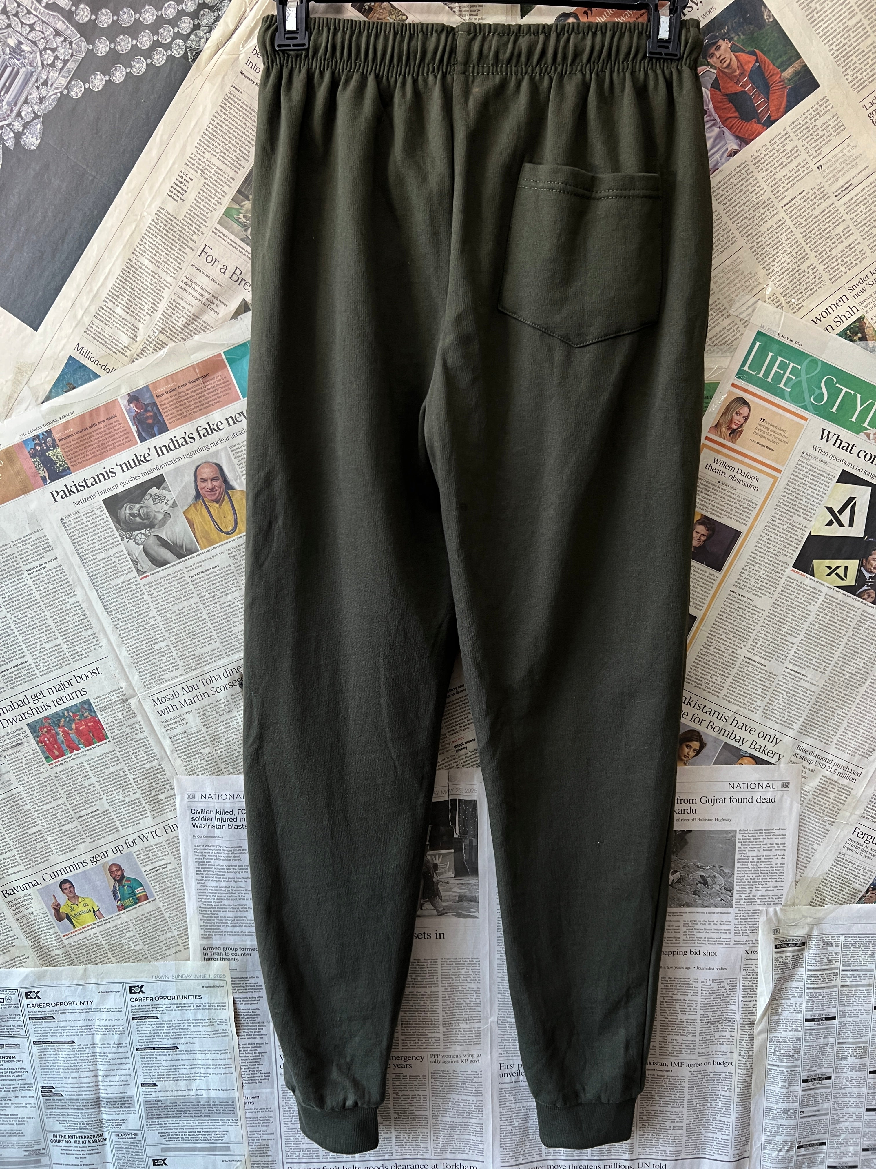 Pep & Co.® Waist: 28" to 30" | Dark Olive | Trouser | 1041 - Genuine Maal