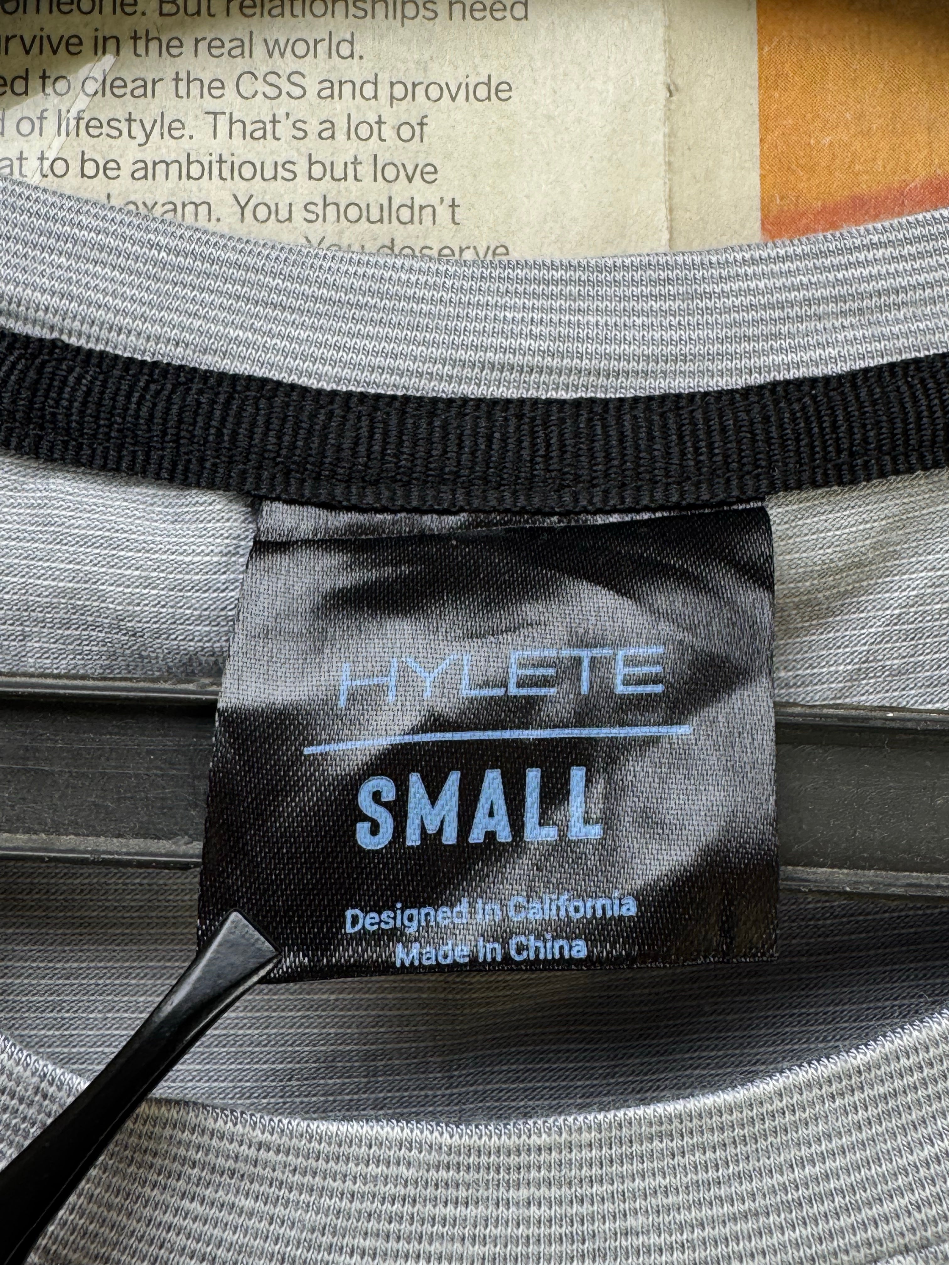 Hylete® Small | Chest: 19.5" | Grey | T-Shirt | Rayon - Cotton | 3446 - Genuine Maal