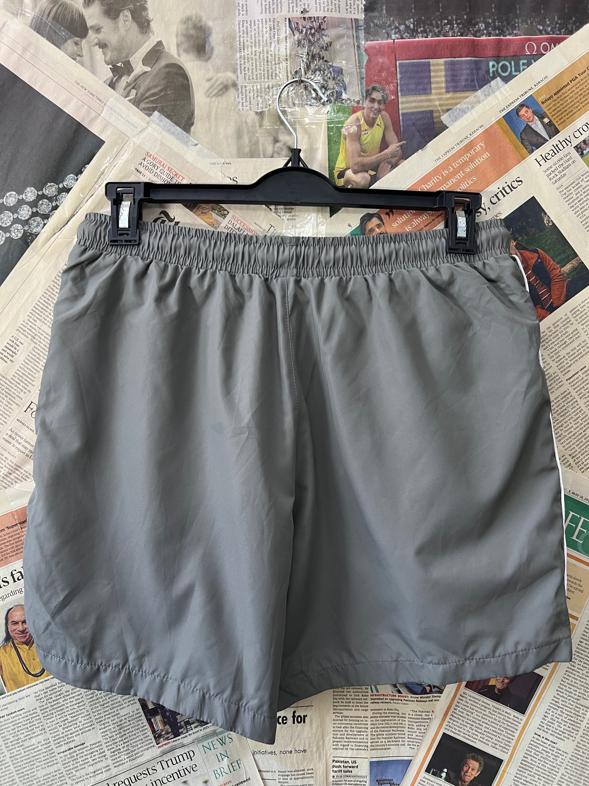 MCKENZIE® Waist: 32" to 34" | Steal Grey | Shorts | 876 - Genuine Maal