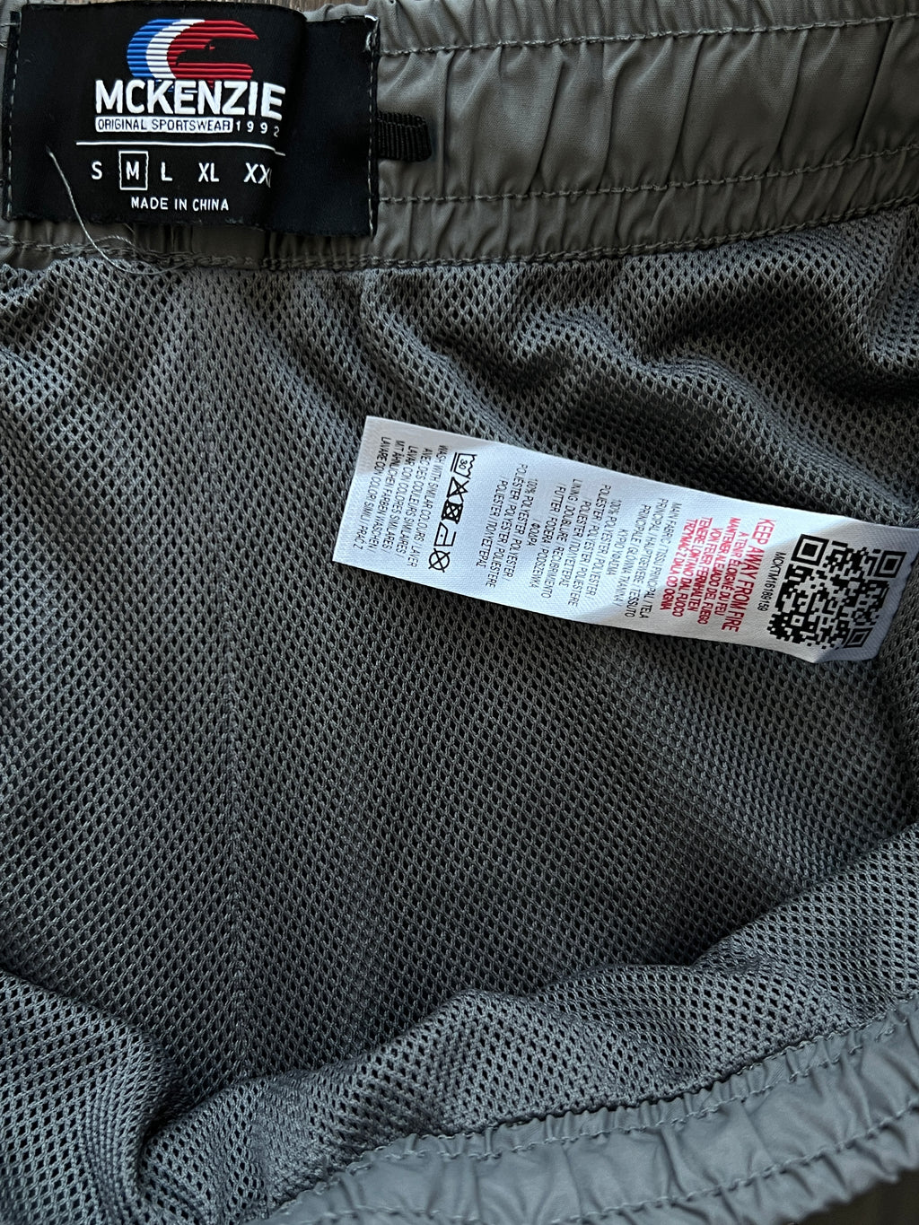 MCKENZIE® Waist: 32" to 34" | Steal Grey | Shorts | 876 - Genuine Maal