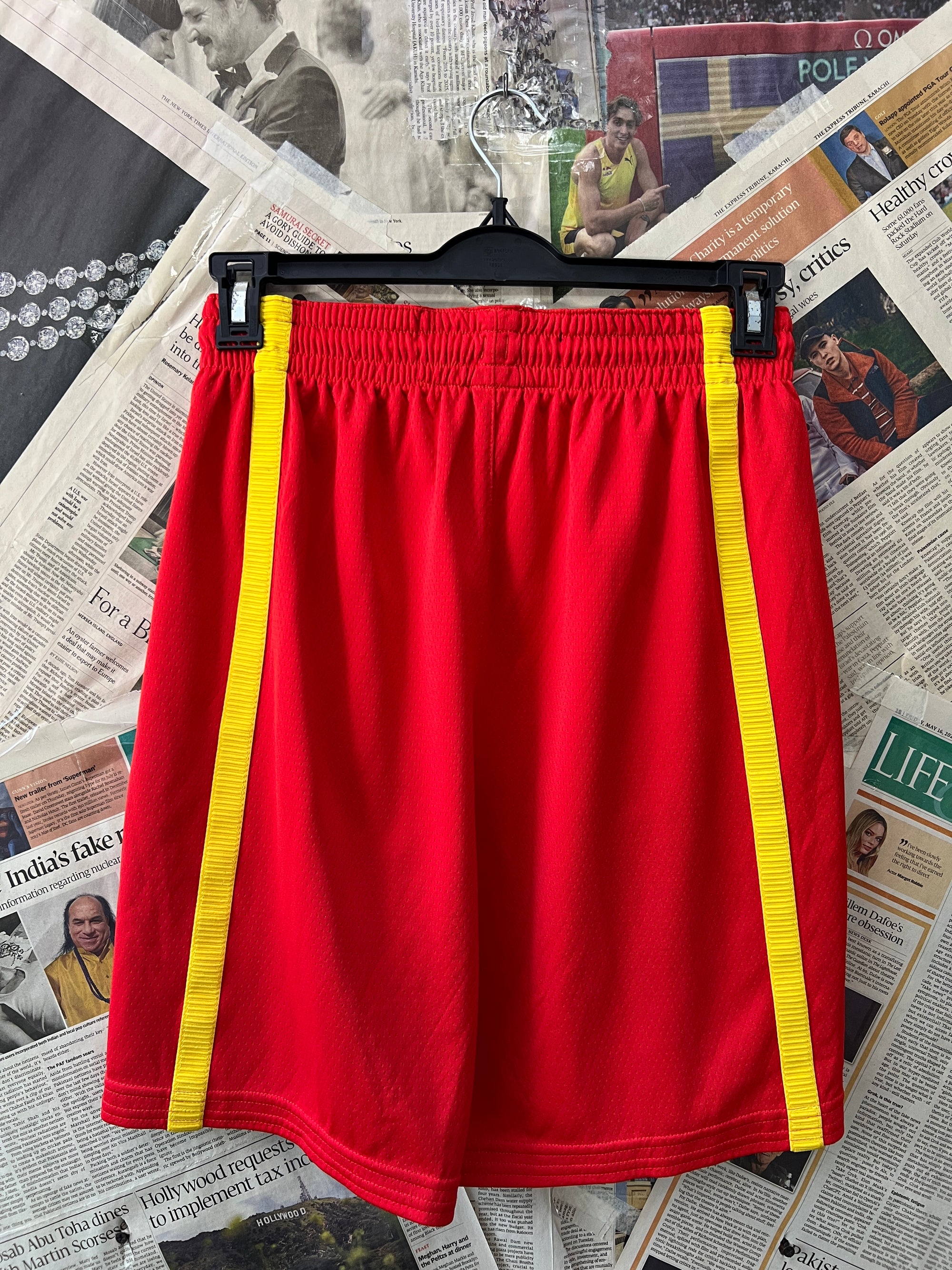 N*ke® Waist: 28" to 30" | Orange Red | Shorts | 883 - Genuine Maal