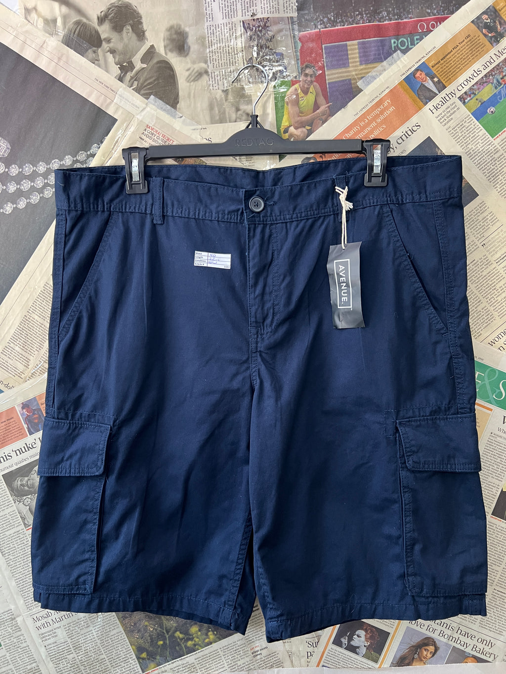 Avenue® Waist: 40" | Navy | Shorts | 1044 - Genuine Maal