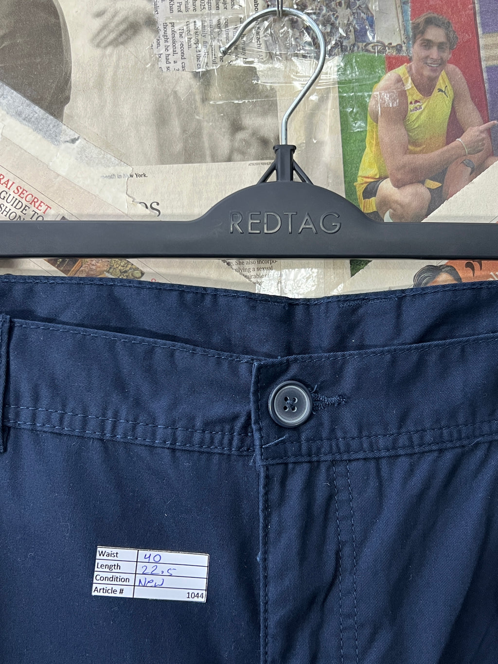 Avenue® Waist: 40" | Navy | Shorts | 1044 - Genuine Maal
