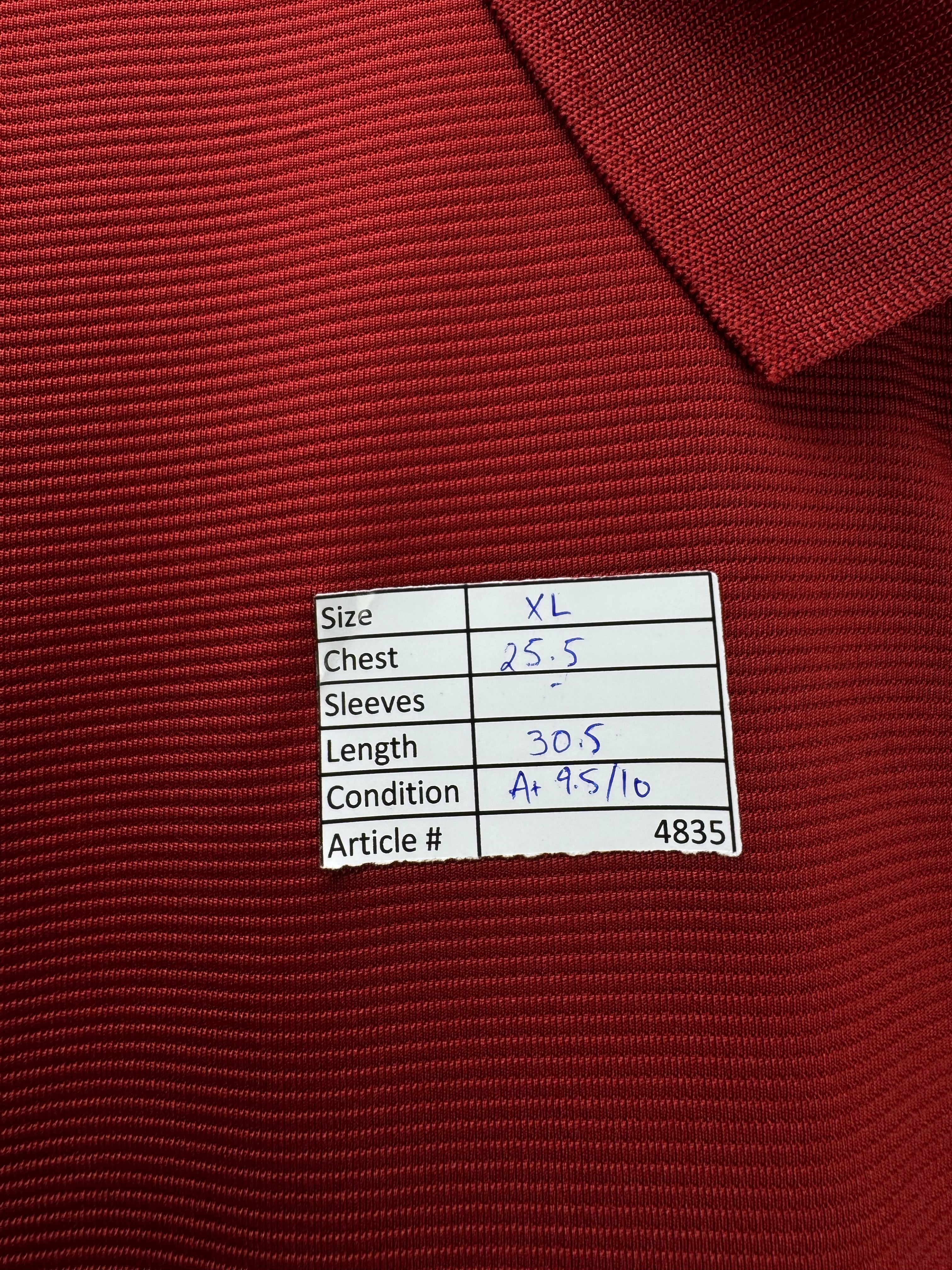 Munsingwear® XL | Chest: 25.5" | Red | Golf Polo | Polyester | 4835 - Genuine Maal