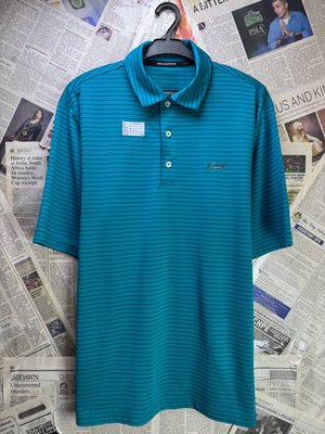 Greg Norman® Small | Chest: 21" | Teal | Glof Polo T-Shirt | 3438 - Genuine Maal
