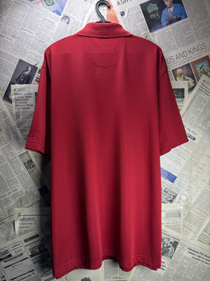 Munsingwear® XL | Chest: 25.5" | Red | Golf Polo | Polyester | 4835 - Genuine Maal