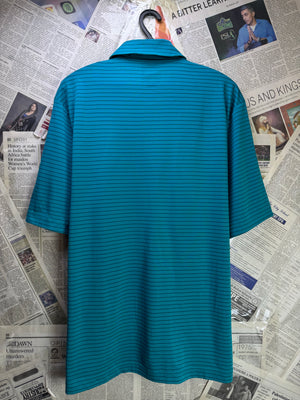 Greg Norman® Small | Chest: 21" | Teal | Glof Polo T-Shirt | 3438 - Genuine Maal