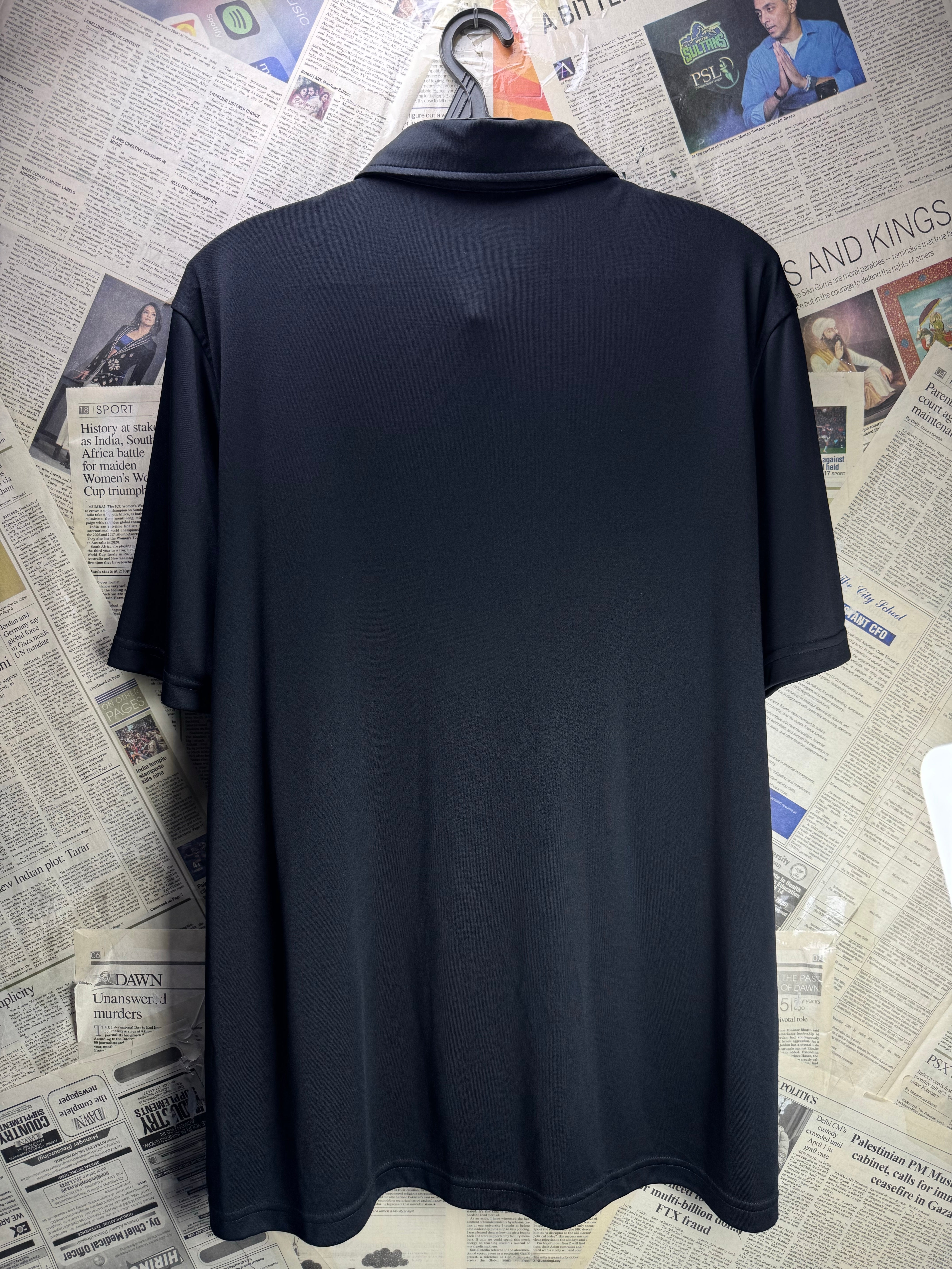 George® XL | Chest: 25.5" | Black | Golf Polo | Polyester | 4833 - Genuine Maal