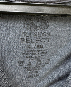 Select® Large | Chest: 23.5" | Grey | Full Sleeves T-Shirt | Cotton - Poly | 3432 - Genuine Maal