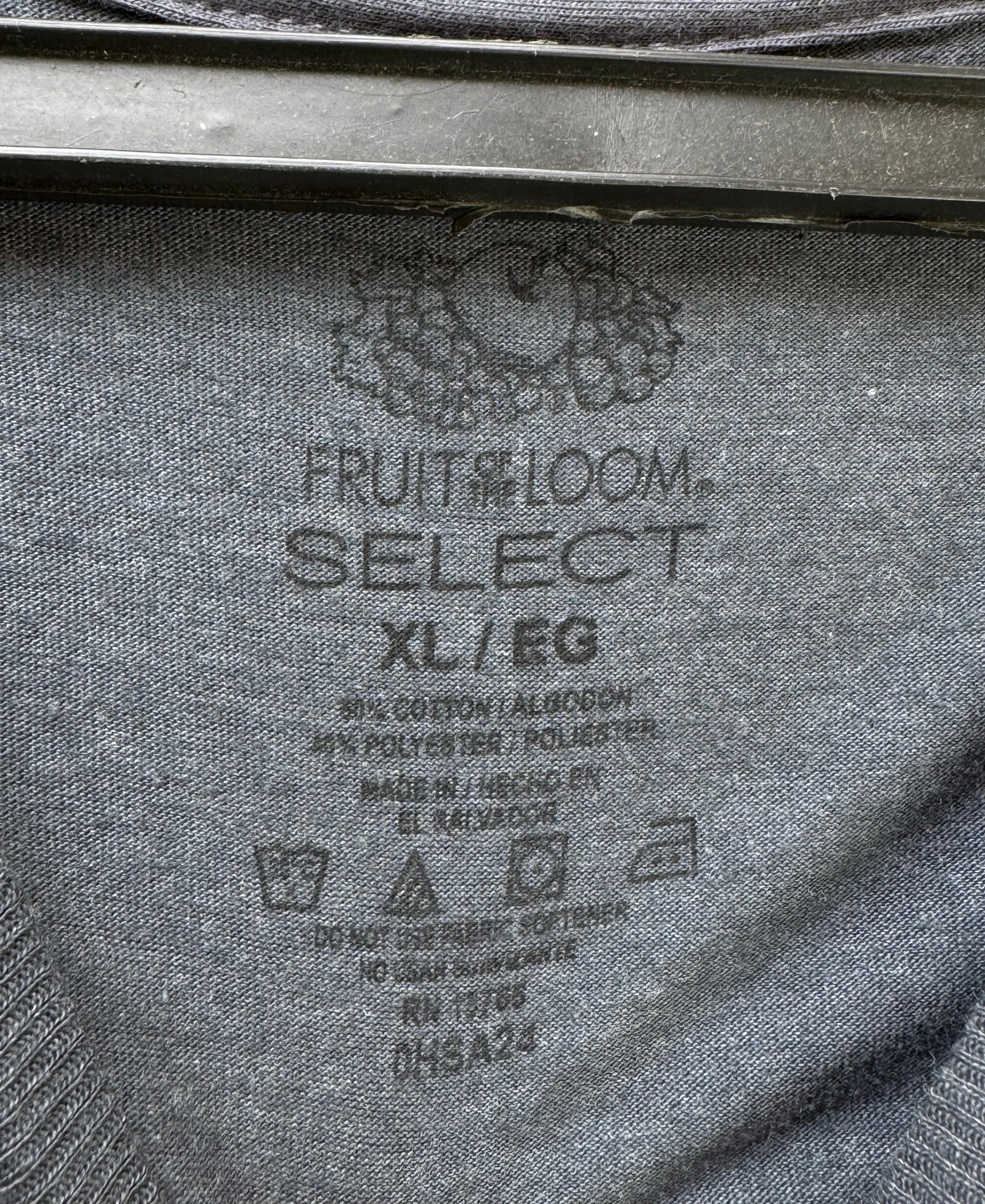 Select® Large | Chest: 23.5" | Grey | Full Sleeves T-Shirt | Cotton - Poly | 3432 - Genuine Maal