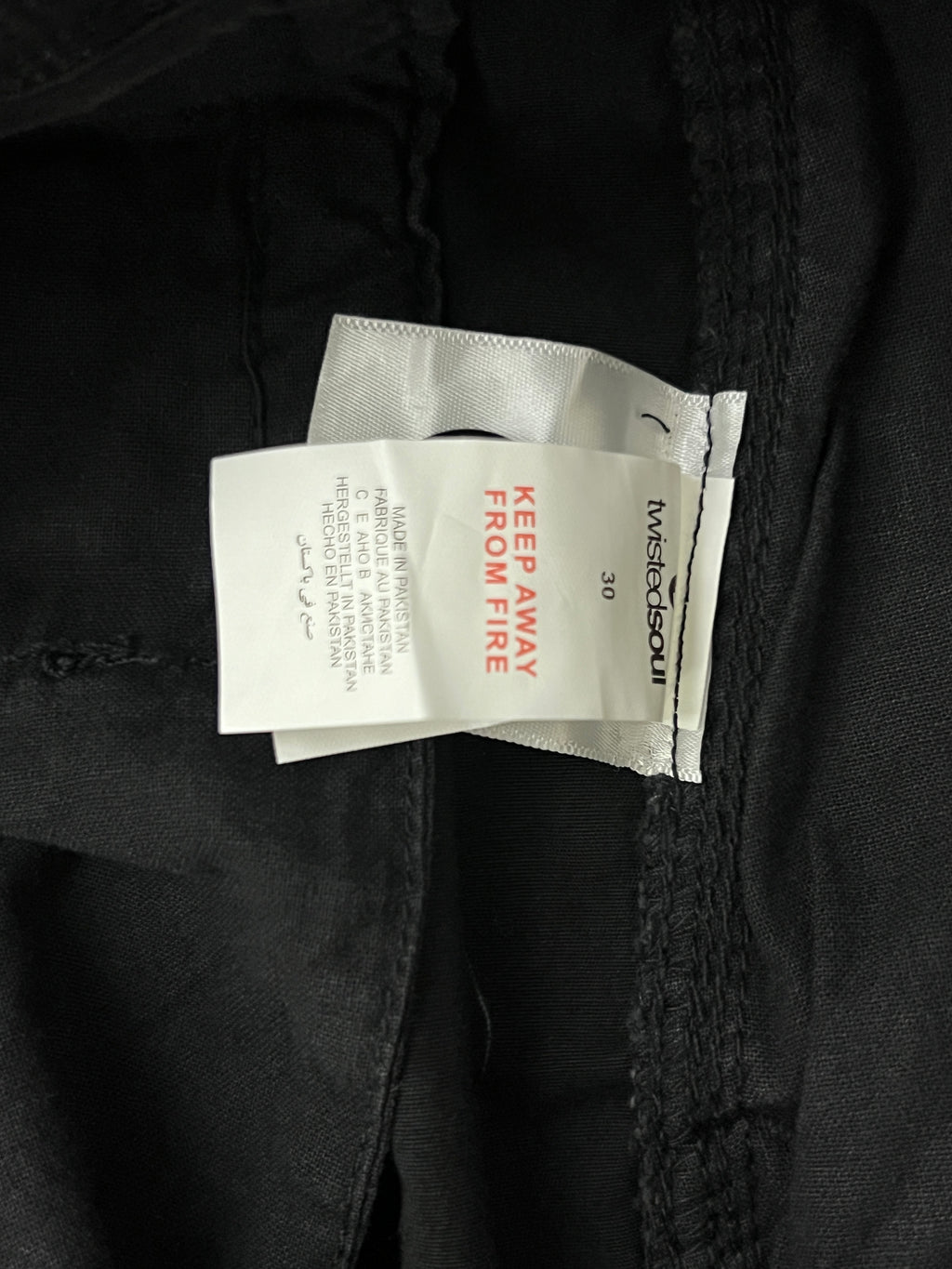 Twisted Soul® Waist: 34" | Black | Shorts | 900 - Genuine Maal