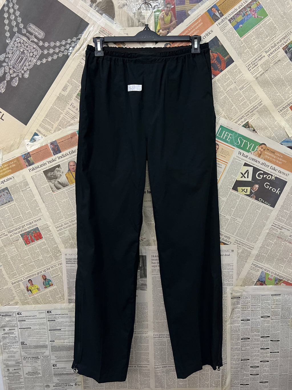 FJ® Waist: 30" to 32" | Black | Trouser | 1048 - Genuine Maal