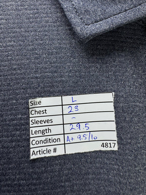 Weatherproof® Large | Chest: 23" | Grey | Golf Polo | Polyester | 4817 - Genuine Maal