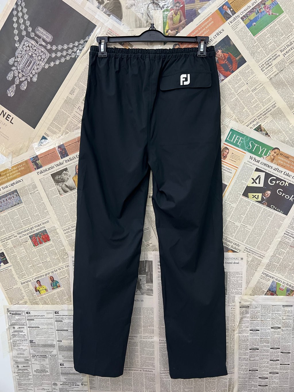 FJ® Waist: 30" to 32" | Black | Trouser | 1048 - Genuine Maal