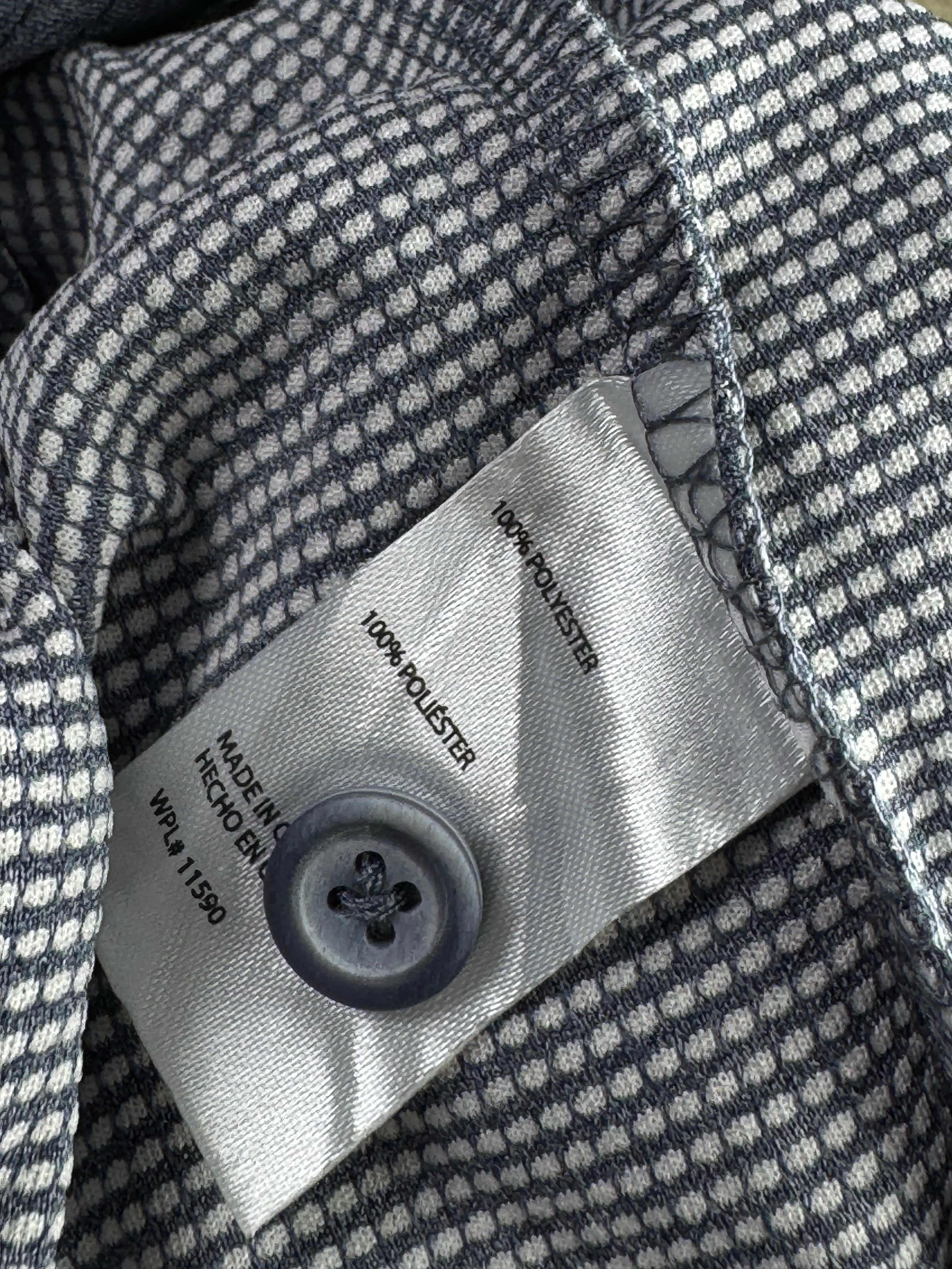 Weatherproof® Large | Chest: 23" | Grey | Golf Polo | Polyester | 4817 - Genuine Maal