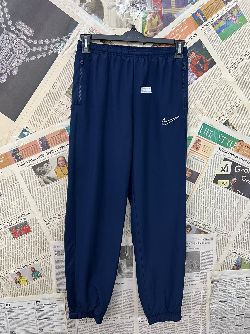 N*ke® Waist: 26" to 28" | Blue | Trouser | 1055 - Genuine Maal