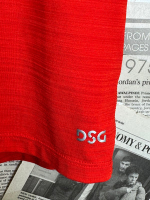 DSG® Small | Chest: 21" | Red | Gym T-Shirt | Poly - Spandex | 3430 - Genuine Maal