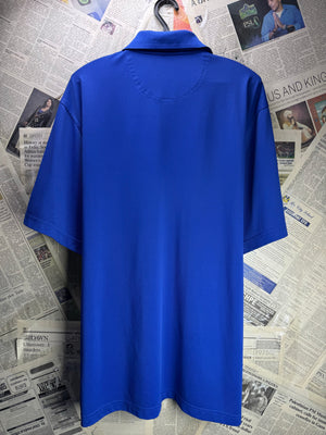 Greg Norman® Large | Chest: 24" | Blue | Golf Polo | Poly - Spandex | 4820 - Genuine Maal
