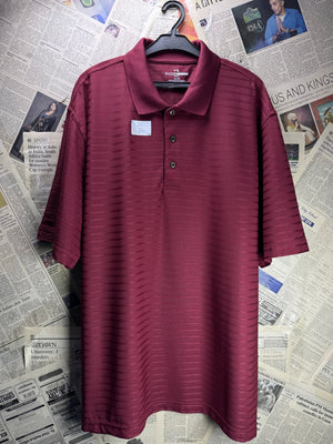 Grandslam® Large | Chest: 24" | Red | Golf Polo | Polyester | 4828 - Genuine Maal