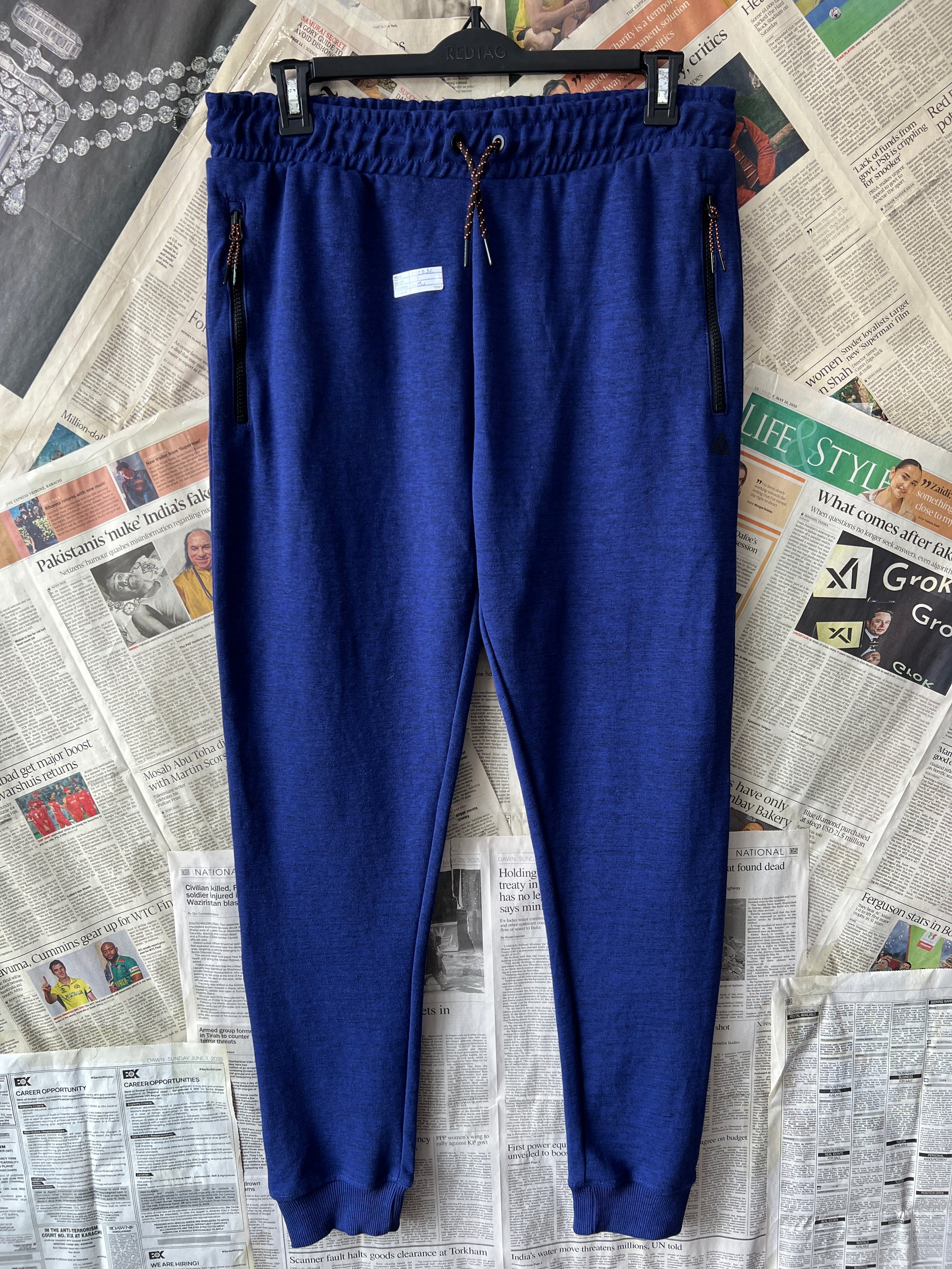 Next® Waist: 34" to 36" | Blue | Trouser | 1061 - Genuine Maal