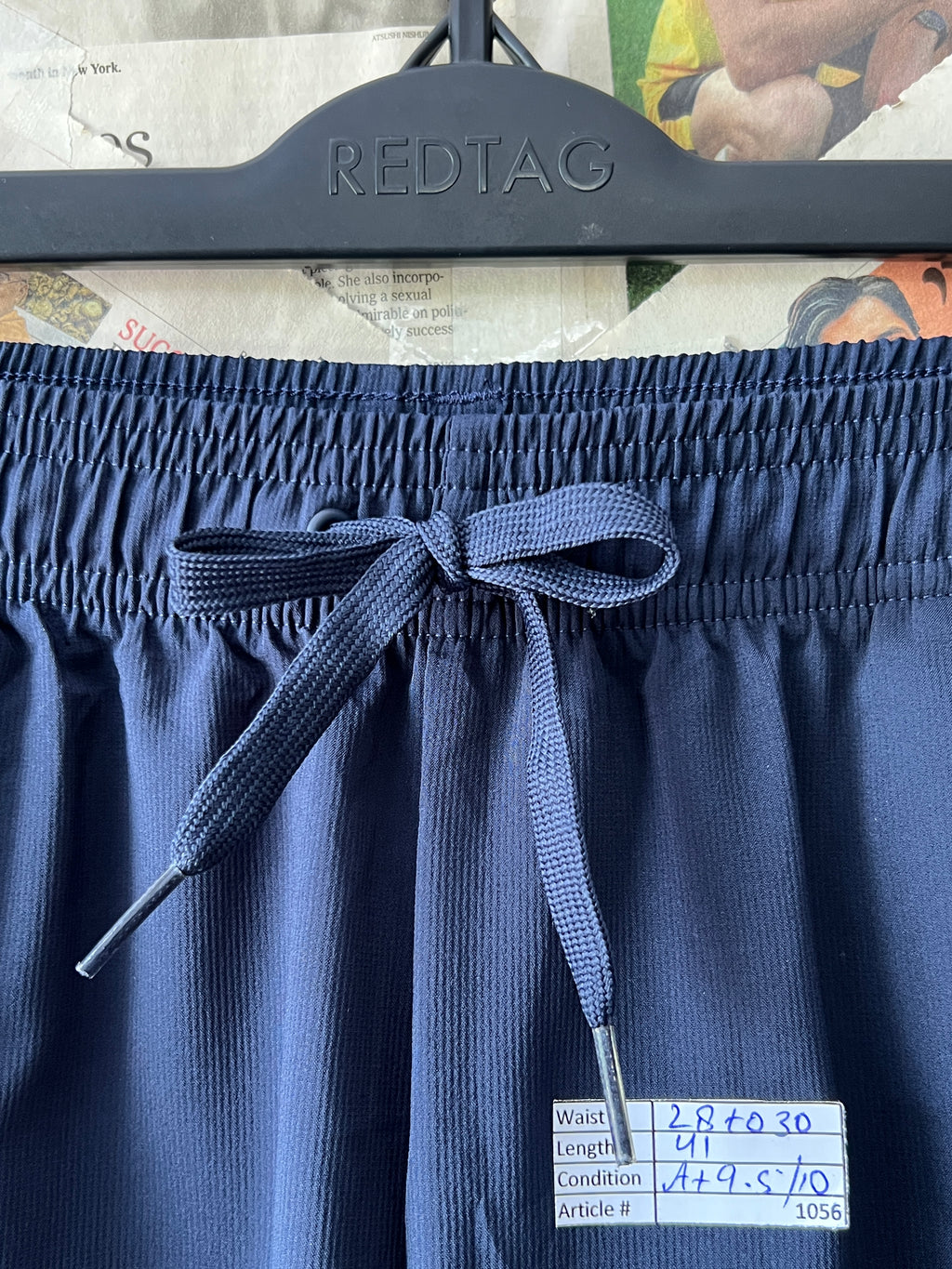 Adid*s® Waist: 28" to 30" | Navy Blue | Trouser | 1056 - Genuine Maal