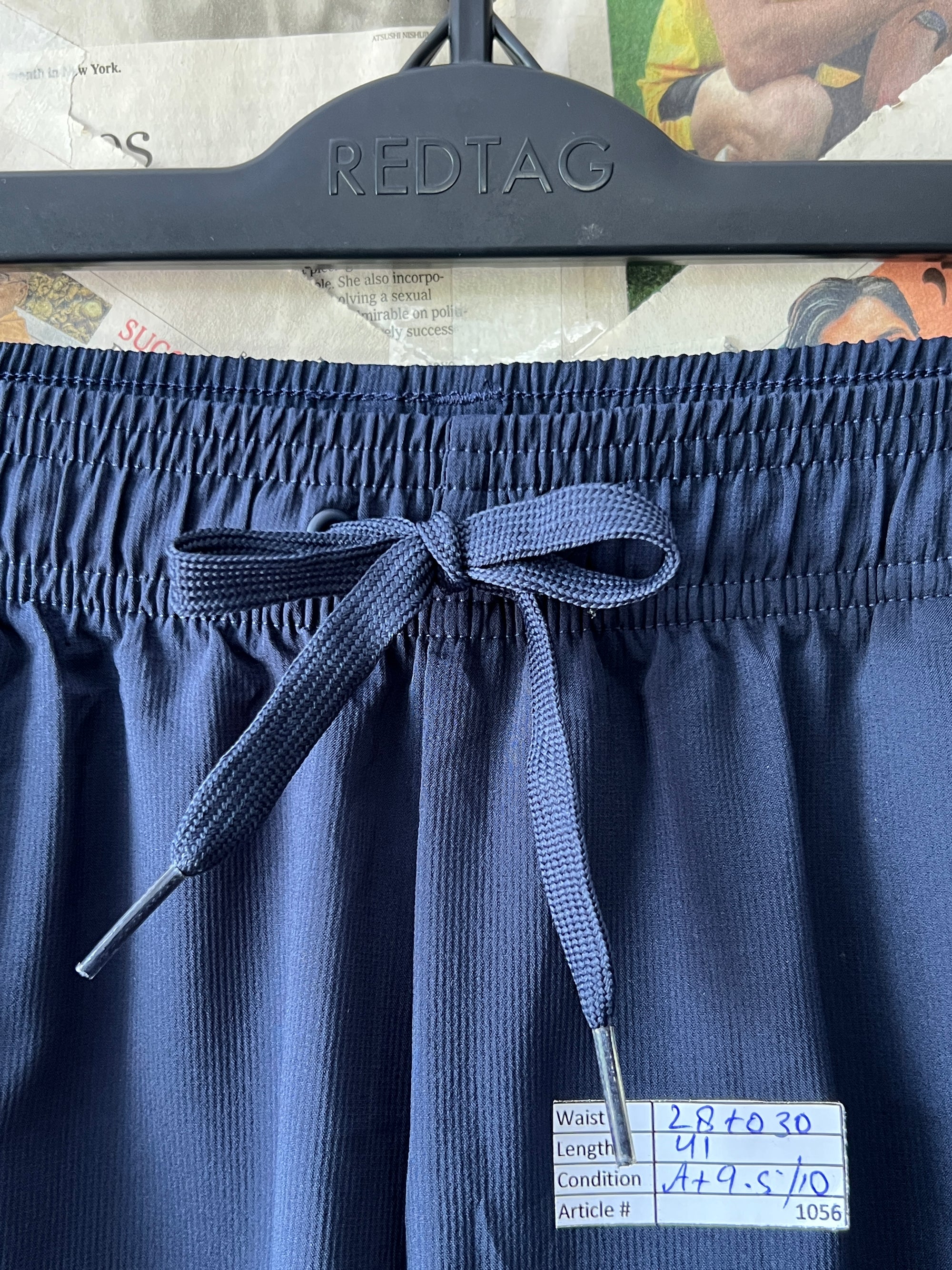 Adid*s® Waist: 28" to 30" | Navy Blue | Trouser | 1056 - Genuine Maal