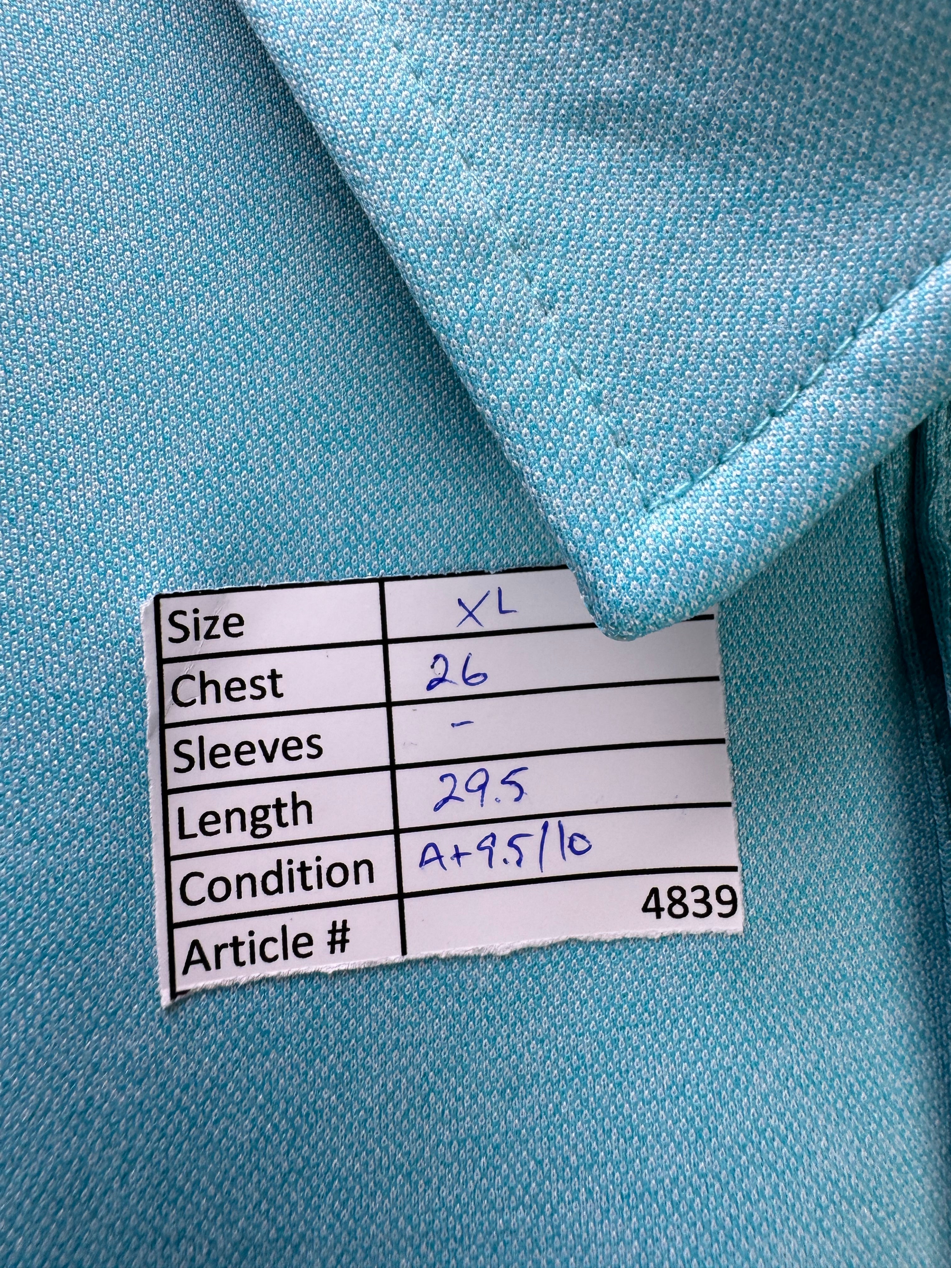 Falls Creek® XL | Chest: 26" | Blue | Golf Polo | Polyester | 4839 - Genuine Maal