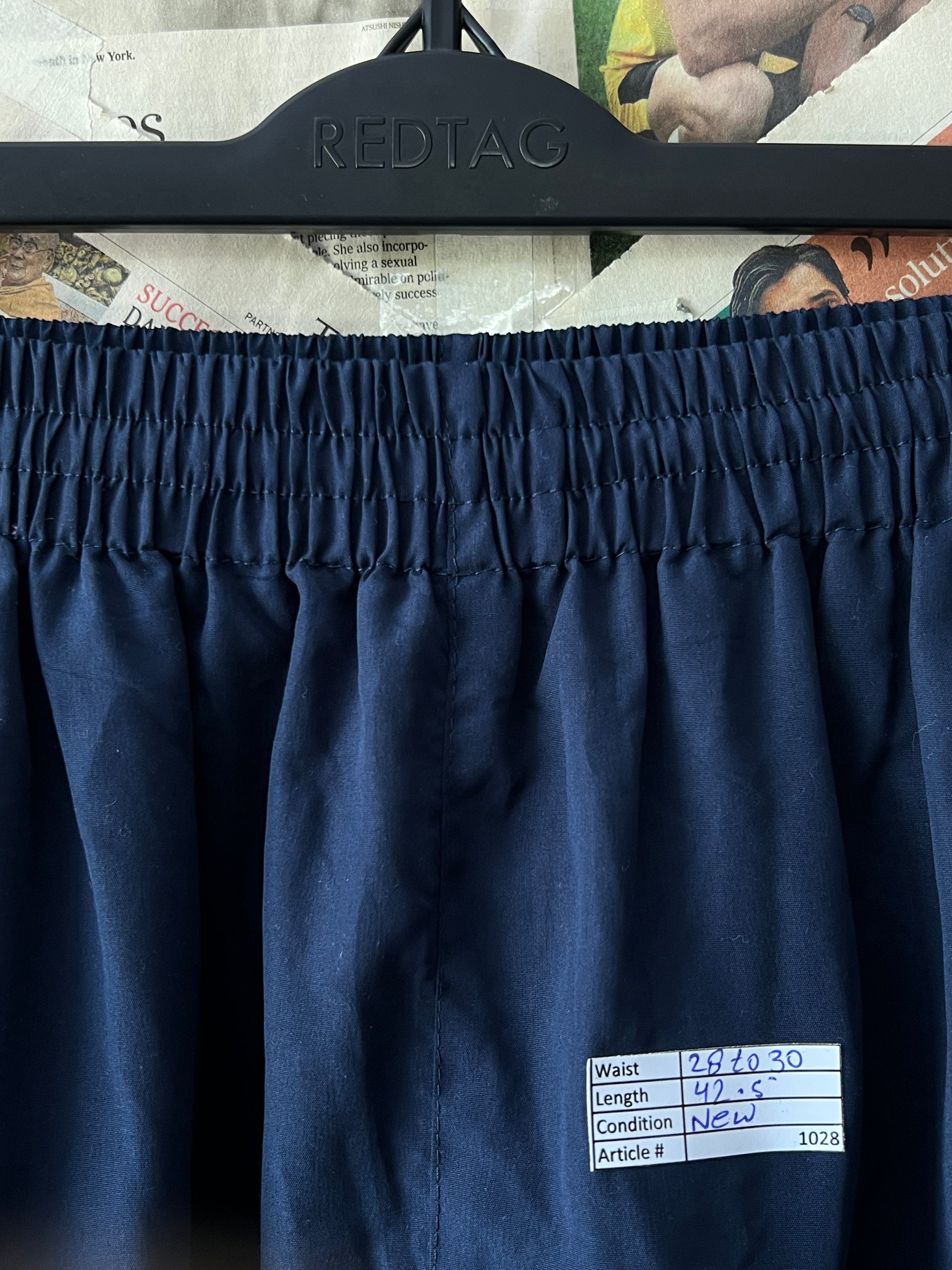 Umbro® Waist: 28" to 30" | Navy Blue | Trouser | 1028 - Genuine Maal