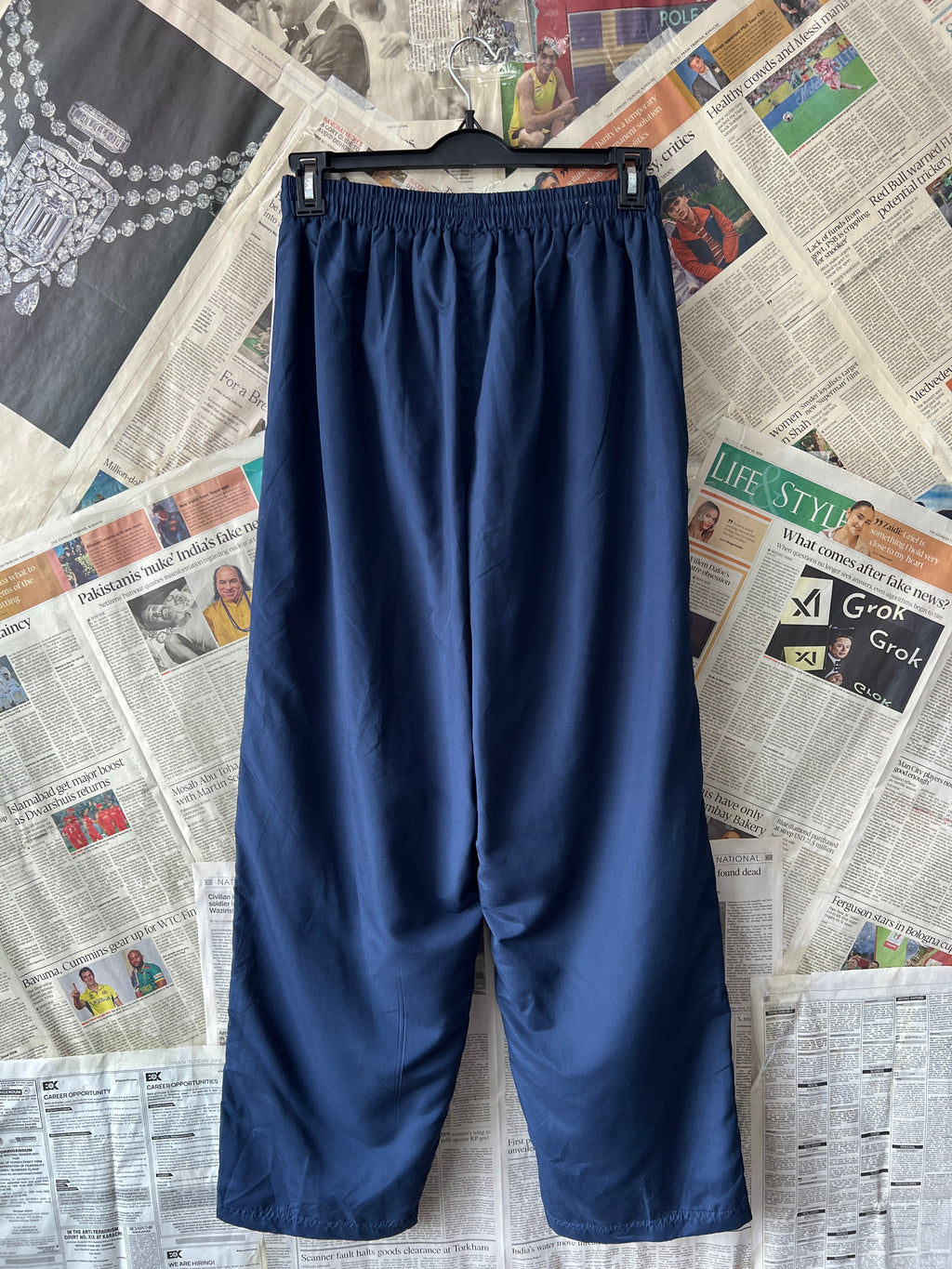 Umbro® Waist: 28" to 30" | Navy Blue | Trouser | 1028 - Genuine Maal