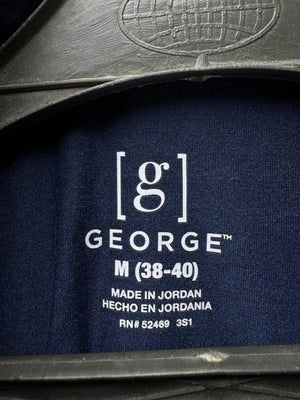 George® Medium | Chest: 22" | Blue | Golf Polo | Polyester | 4863 - Genuine Maal