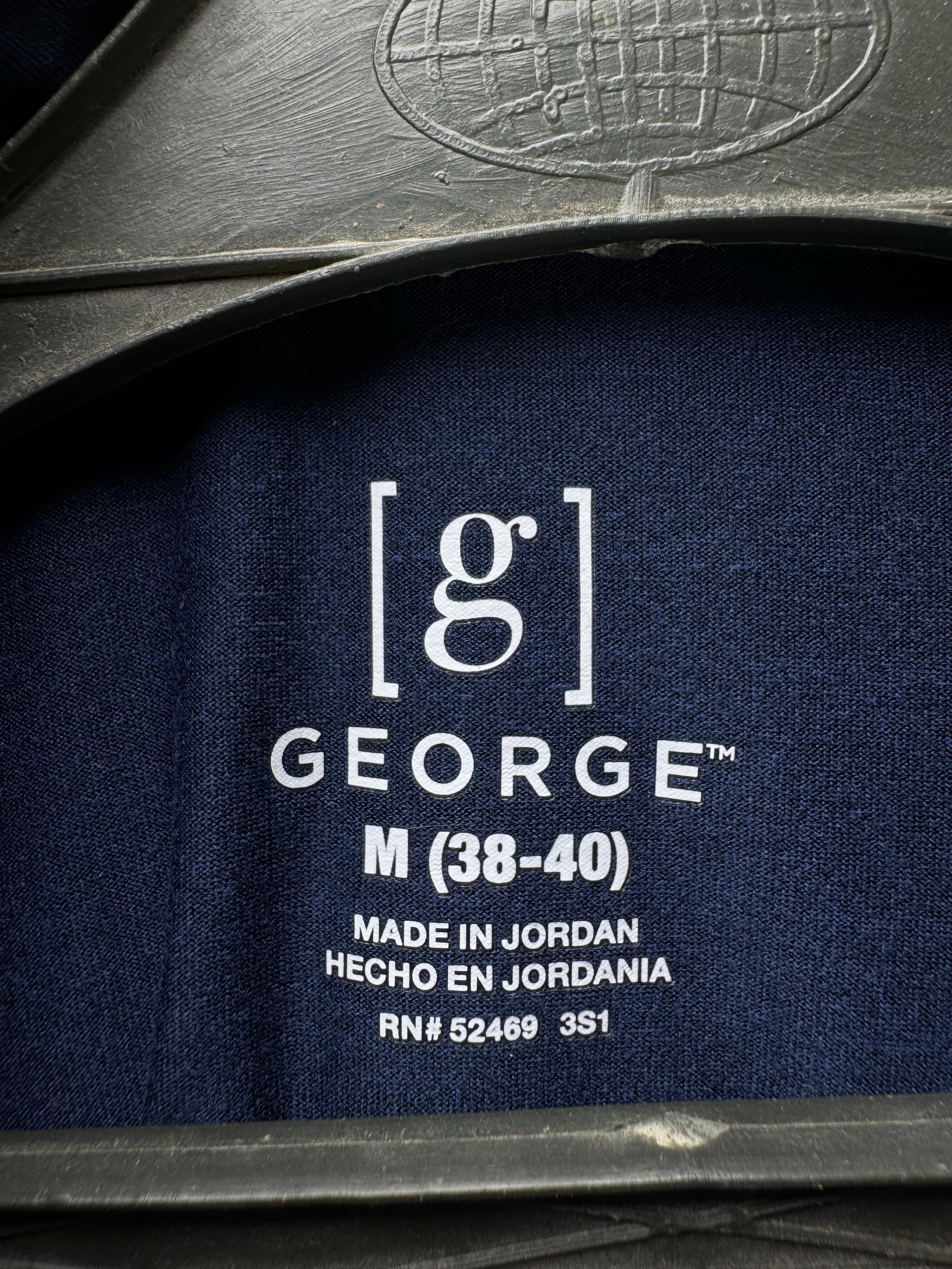 George® Medium | Chest: 22" | Blue | Golf Polo | Polyester | 4863 - Genuine Maal