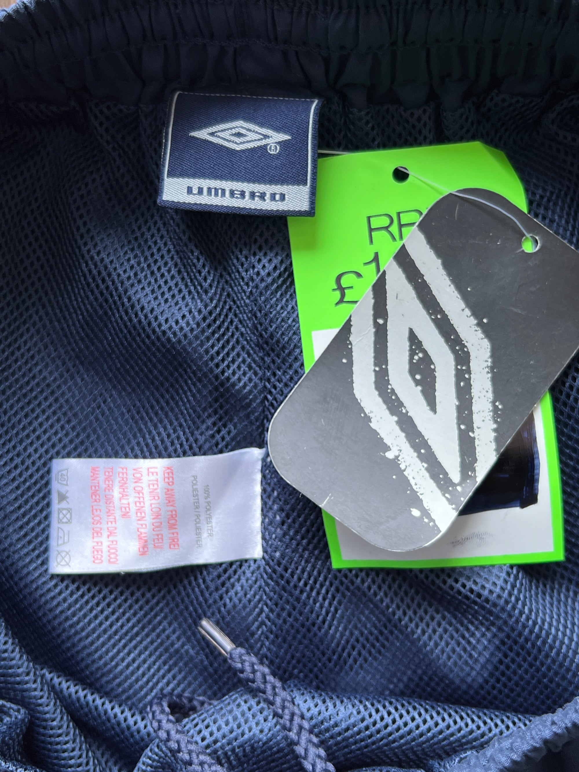 Umbro® Waist: 28" to 30" | Navy Blue | Trouser | 1028 - Genuine Maal