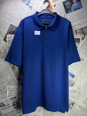 Grandslam® Large | Chest: 24" | Blue | Golf Polo | Polyester | 4848 - Genuine Maal