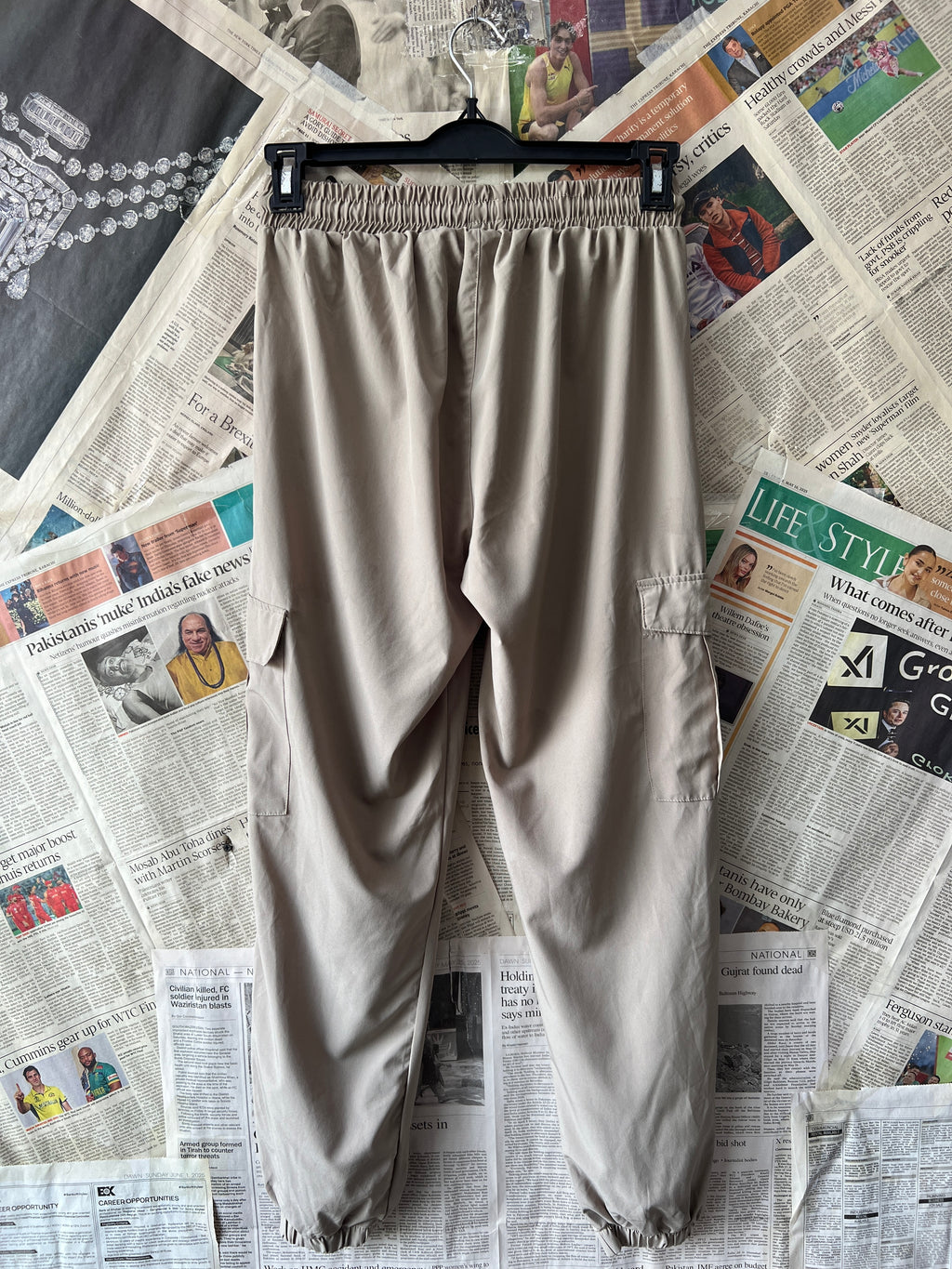 Adid*s® Waist: 26" to 28" | Sand | Cargo Trouser | 1033 - Genuine Maal