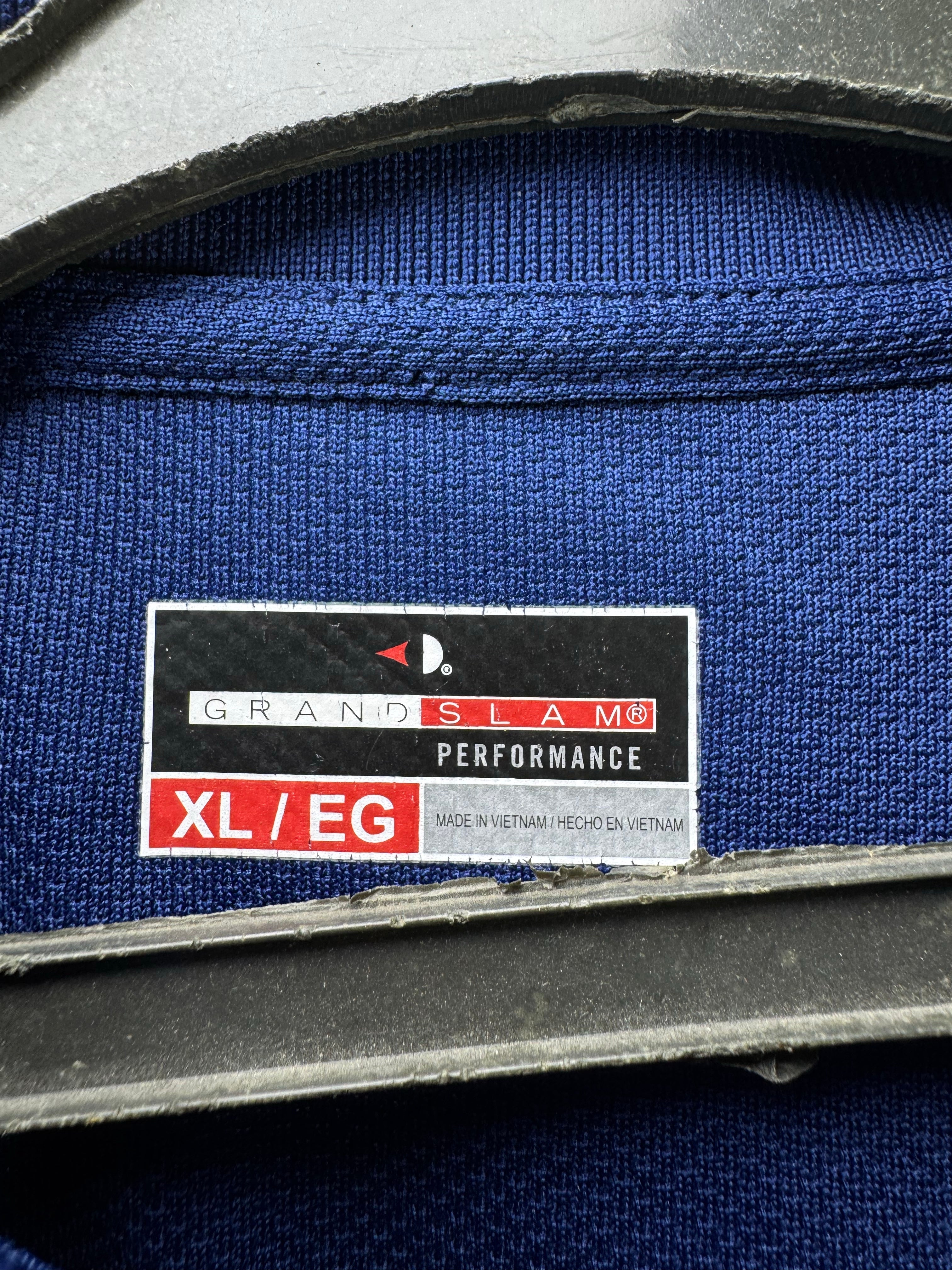 Grandslam® Large | Chest: 24" | Blue | Golf Polo | Polyester | 4848 - Genuine Maal