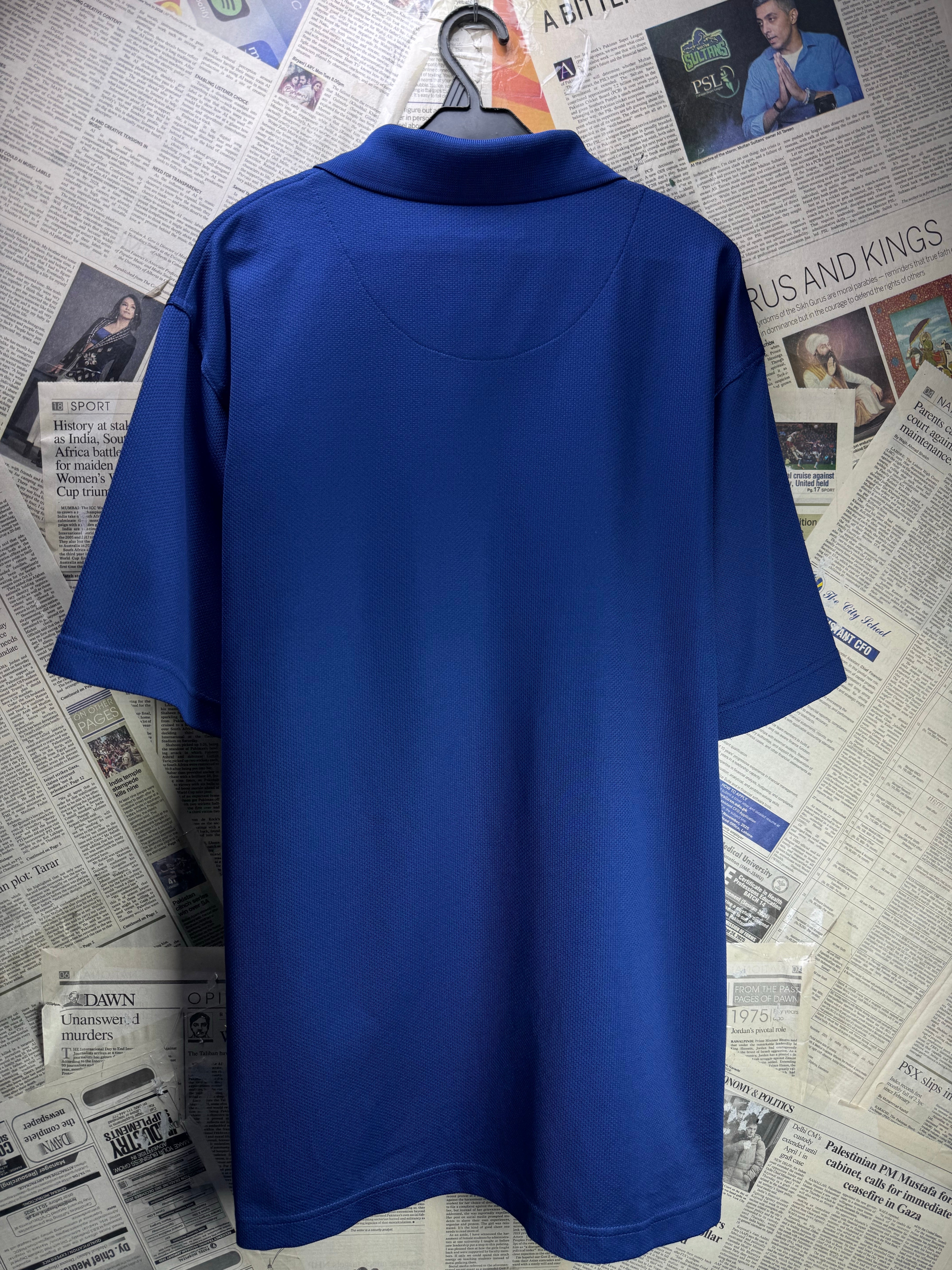 Grandslam® Large | Chest: 24" | Blue | Golf Polo | Polyester | 4848 - Genuine Maal