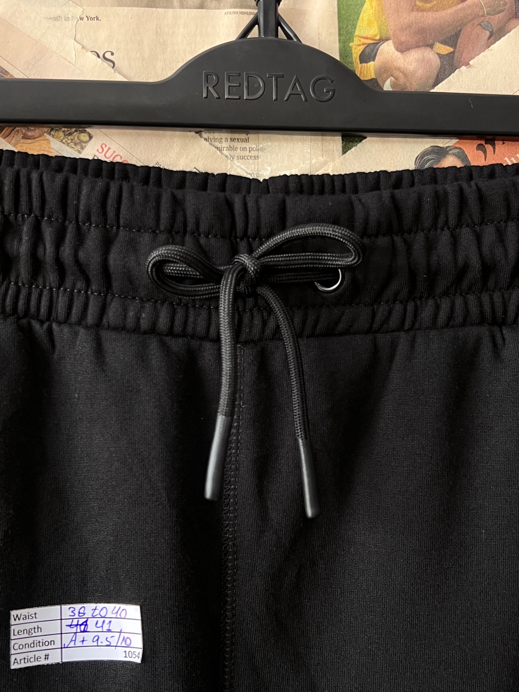 Primark® Waist: 38" to 40" | Black | Trouser | 1054 - Genuine Maal