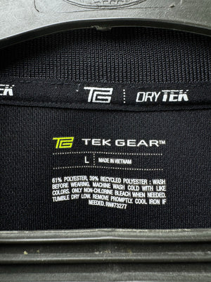 Tek Gear® Medium | Chest: 22" | Black | Golf Polo | Polyester | 4865 - Genuine Maal