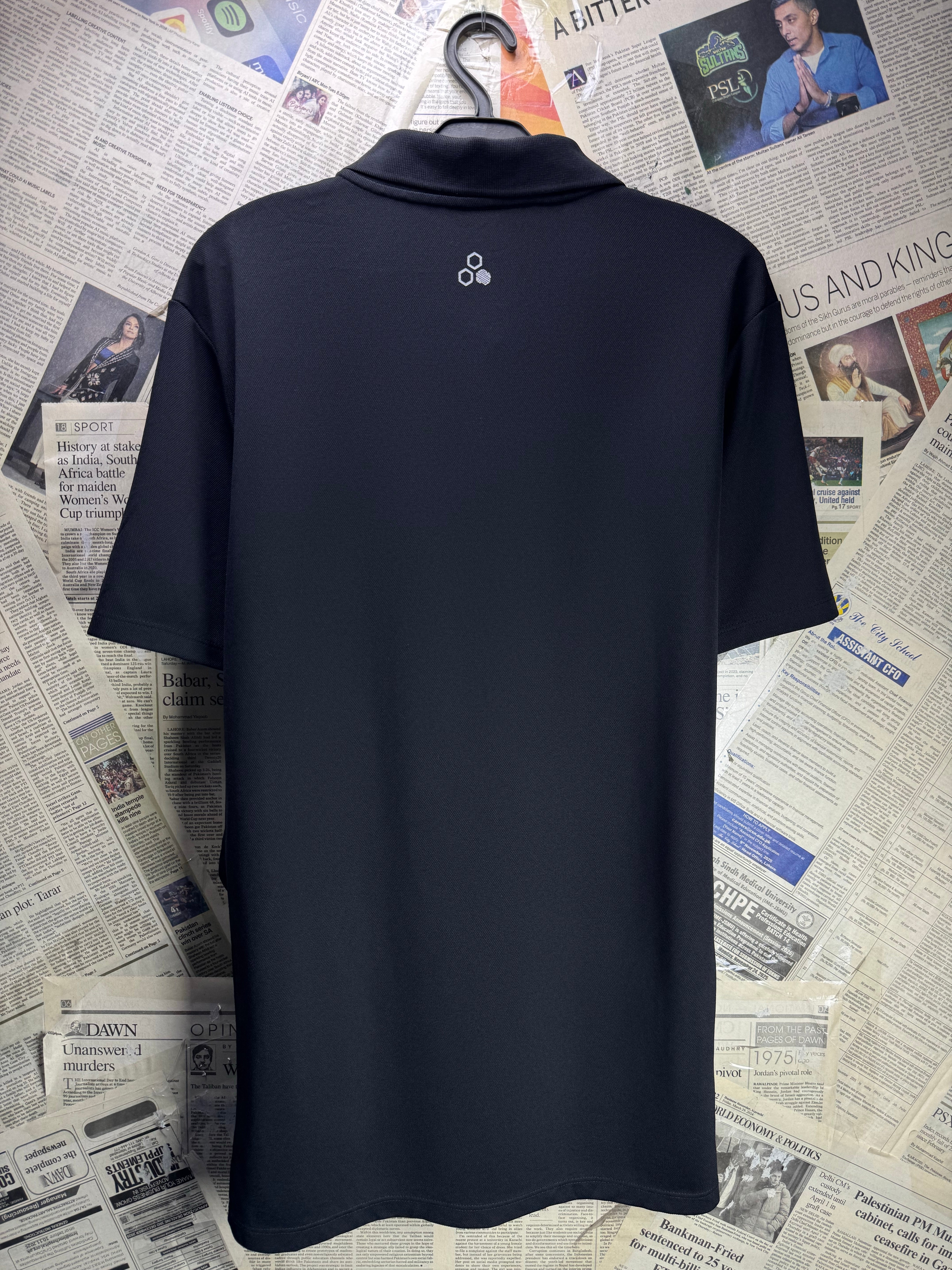 Tek Gear® Medium | Chest: 22" | Black | Golf Polo | Polyester | 4865 - Genuine Maal