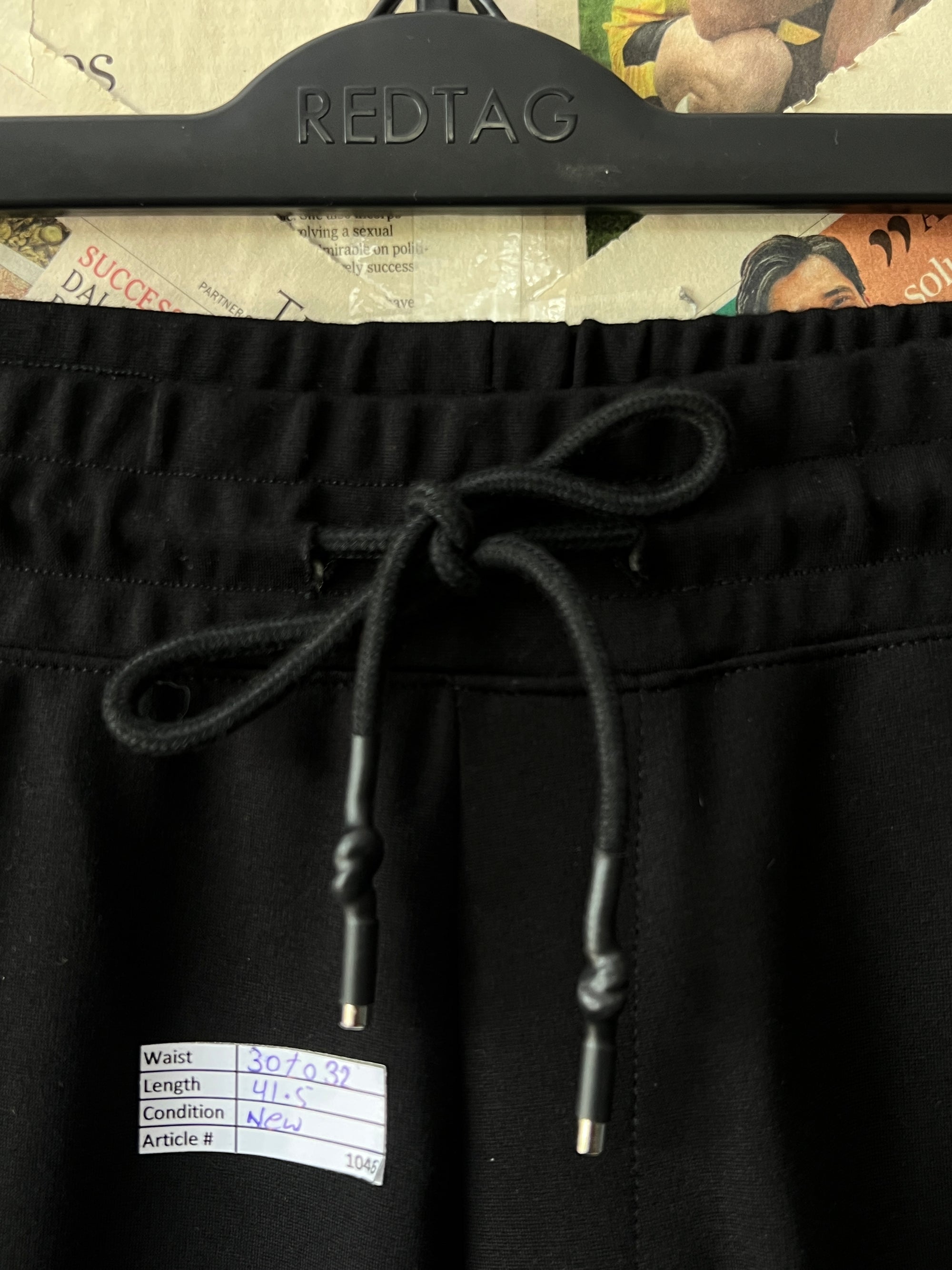 BOYCOTT® Waist: 30" to 32" | Black | Trouser | 1046 - Genuine Maal