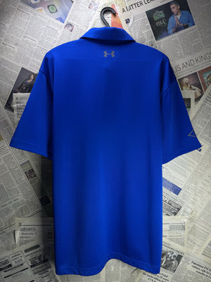 Under Armo*r® Large | Chest: 23" | Blue | Golf Polo | Polyester | 4433 - Genuine Maal