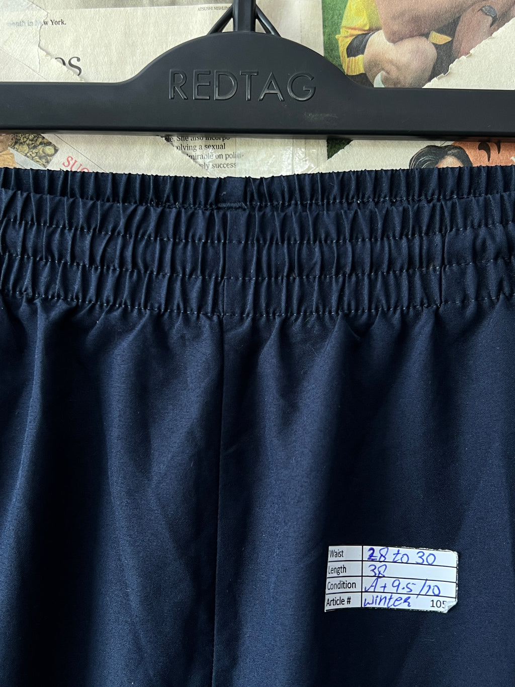 Adid*s® Waist: 28" to 30" | Navy Blue | Trouser | 105_ - Genuine Maal
