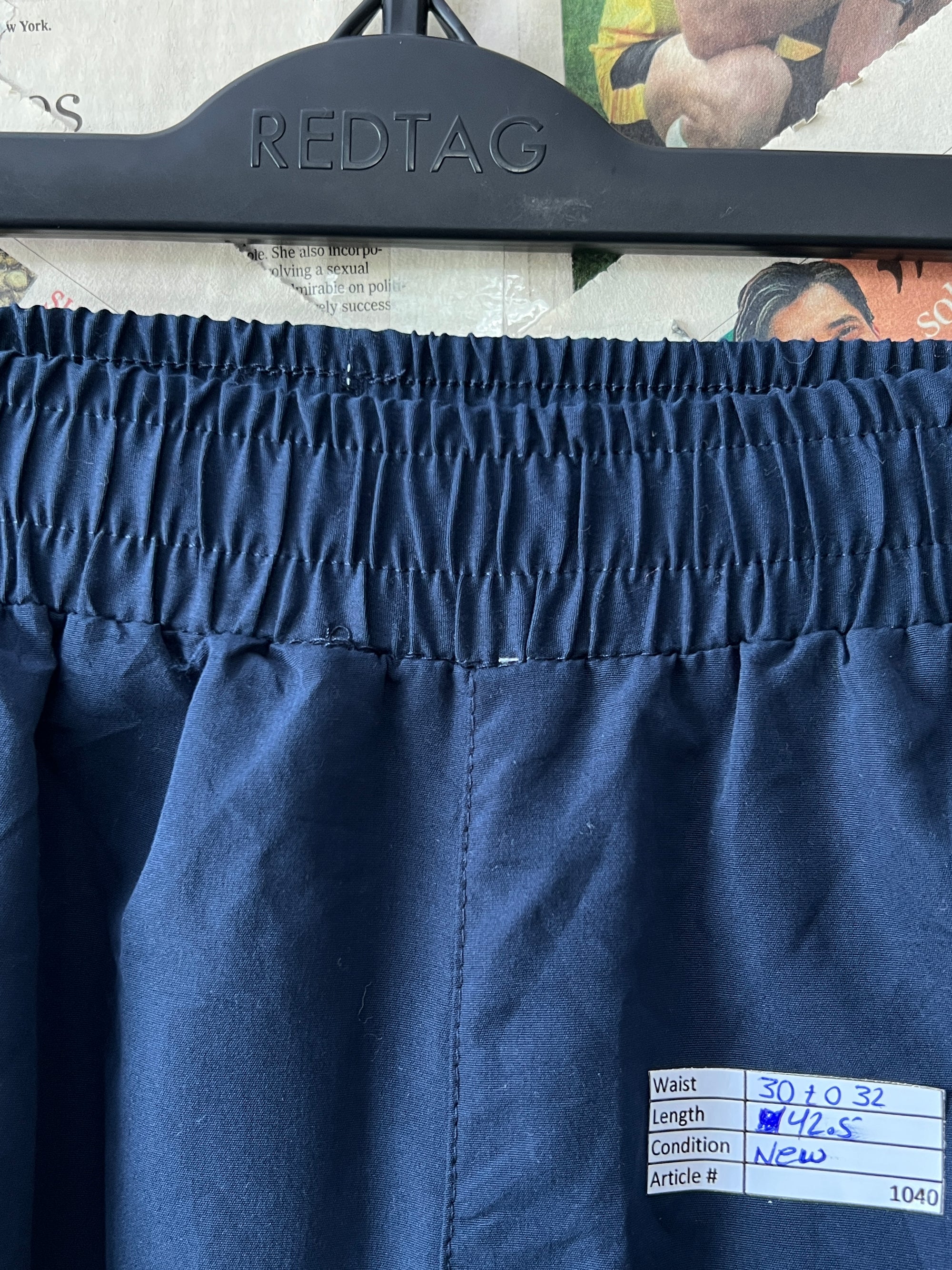 Slazenger® Waist: 30" to 32" | Navy Blue | Trouser | 1040 - Genuine Maal