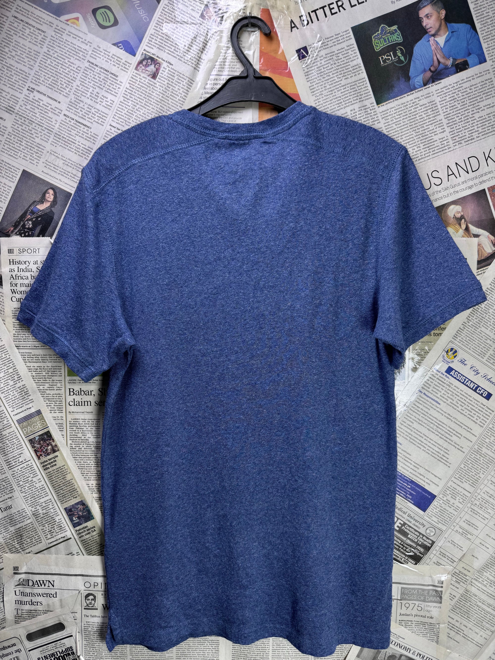 APT9® Small | Chest: 19" | Blue | T-Shirt | Cotton - Poly | 3628 - Genuine Maal