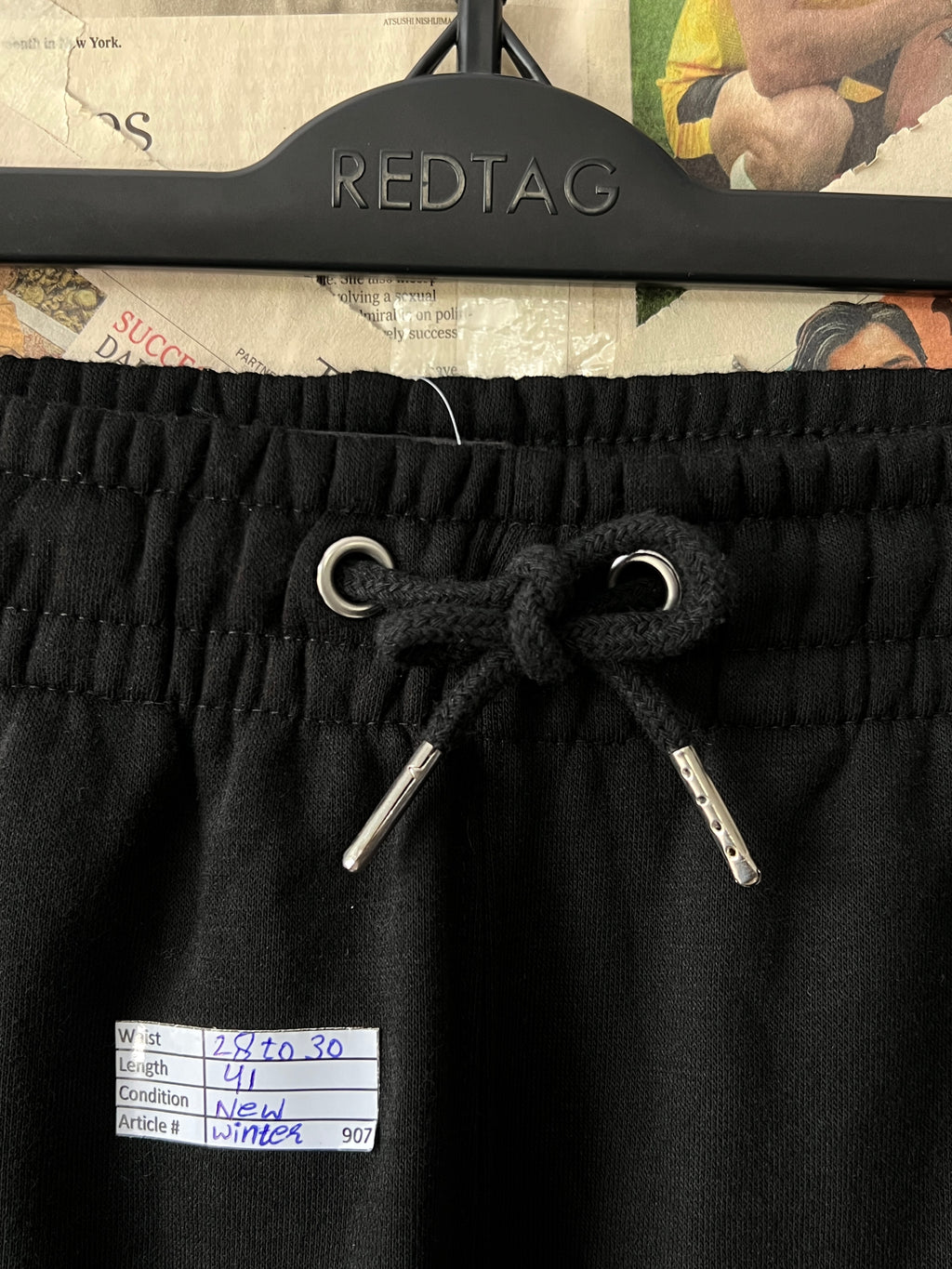 Primark® Waist: 28" to 30" | Black | Trouser | Winter | 907 - Genuine Maal