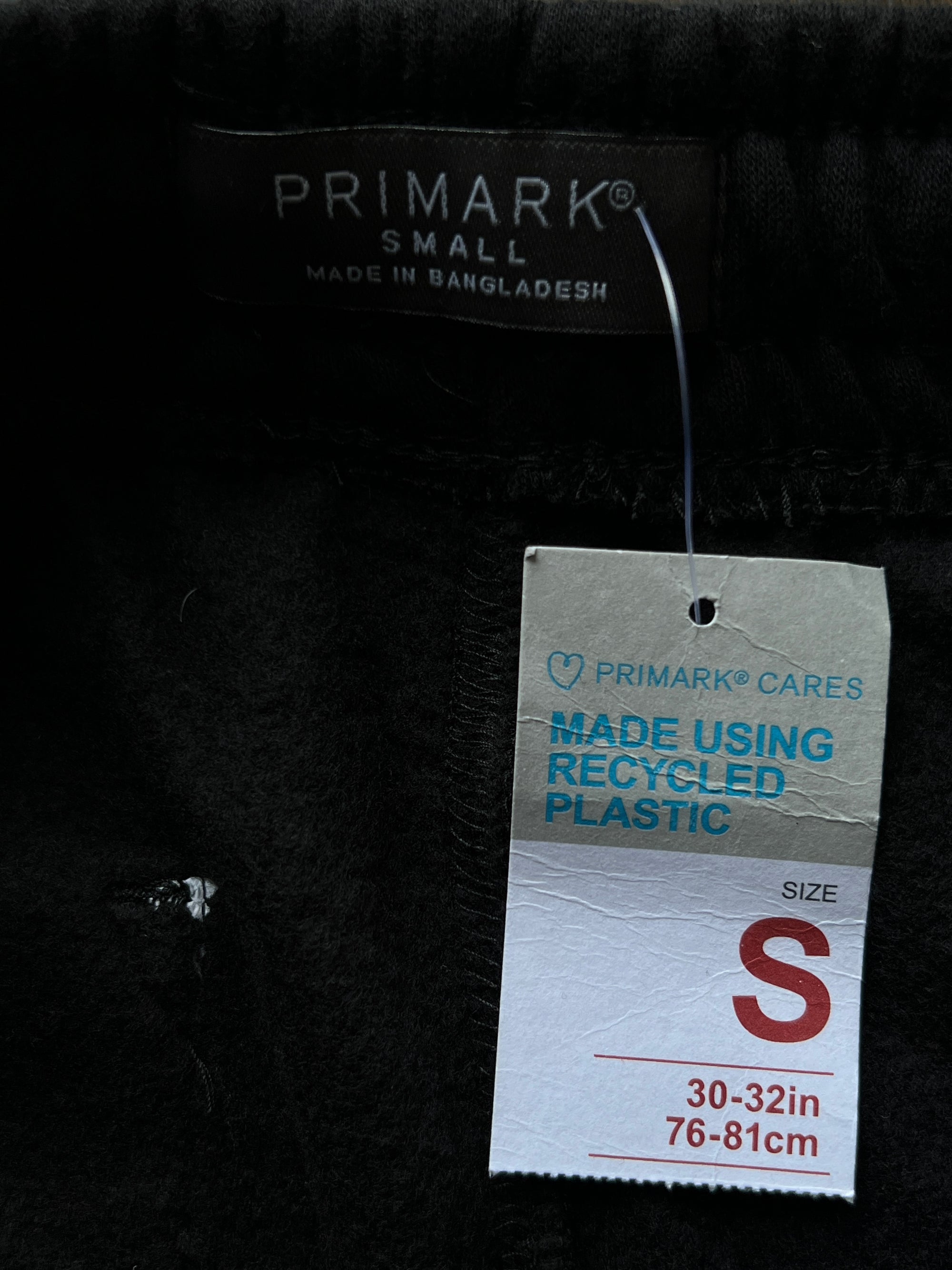 Primark® Waist: 28" to 30" | Black | Trouser | Winter | 907 - Genuine Maal