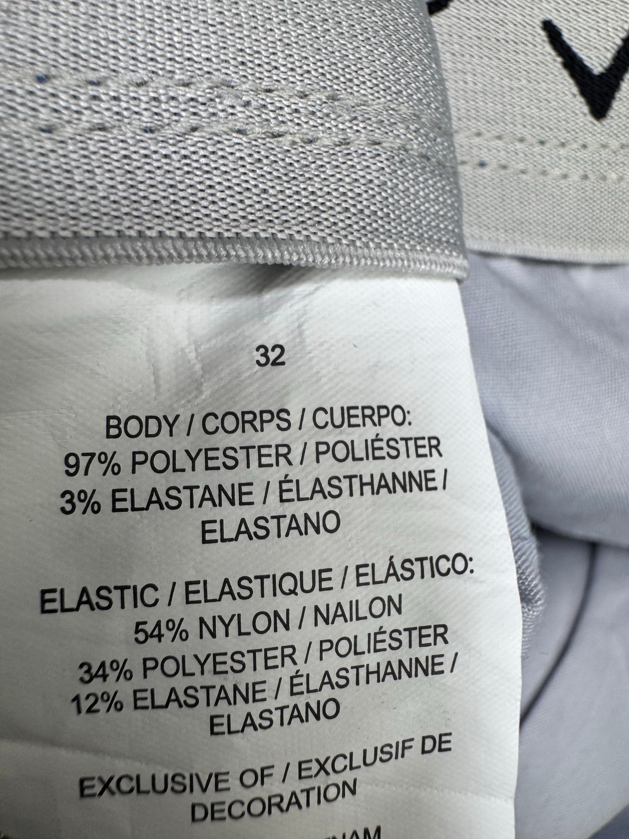 Gallaway® Waist: 32" | Royal Blue | Golf Shorts | Poly - Elastane | 1216 - Genuine Maal