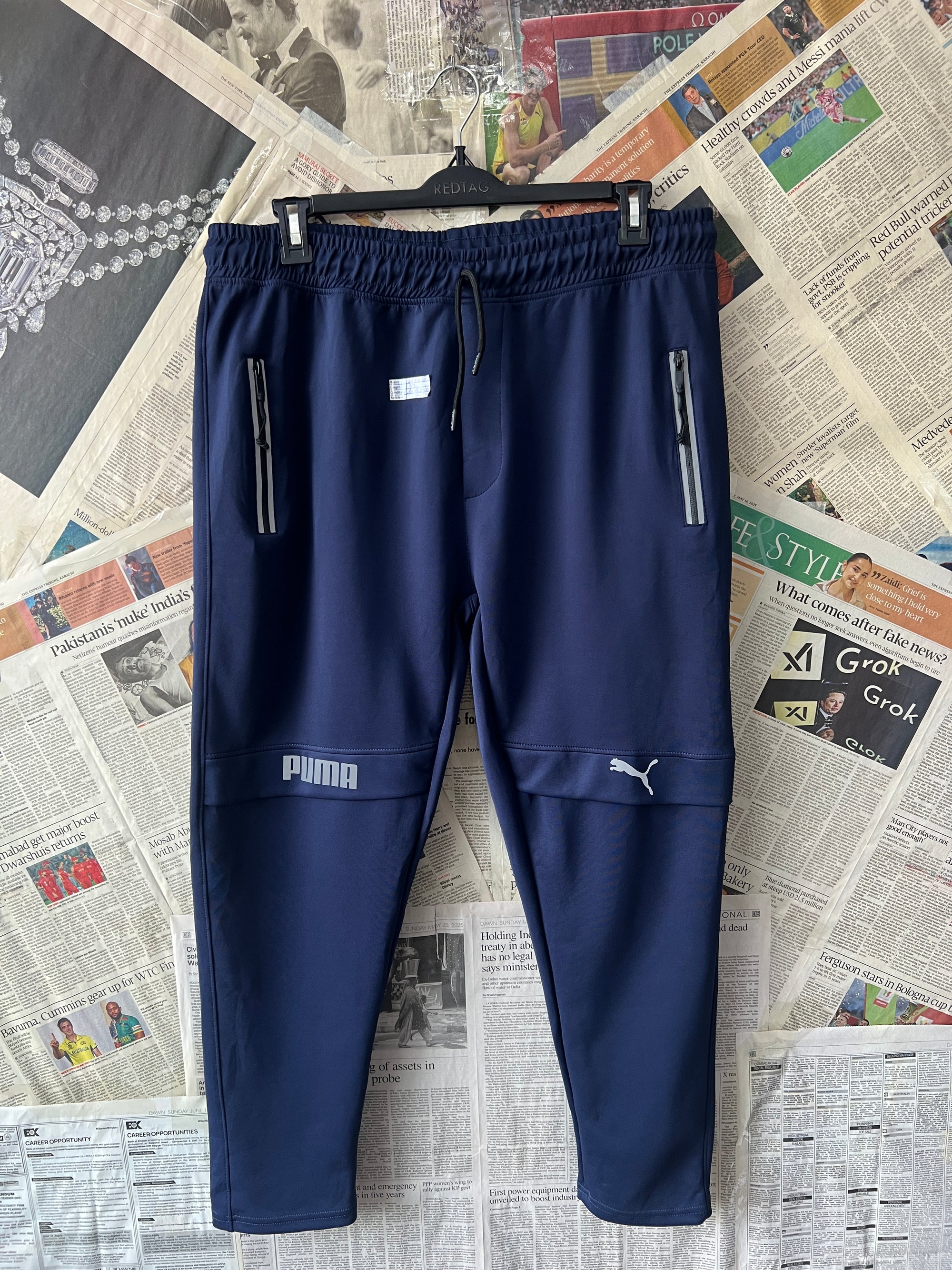P*ma® Waist: 36" to 38" | Space Blue | Trouser | 1042 - Genuine Maal